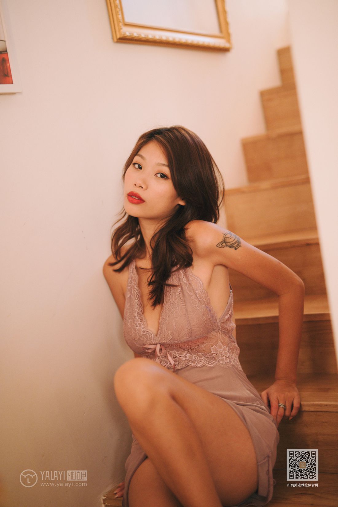图片[28]-[YALAYI雅拉伊] 2020.01.03 No.509 楼梯间的偶遇 静初 在线浏览 – 速更版-美库