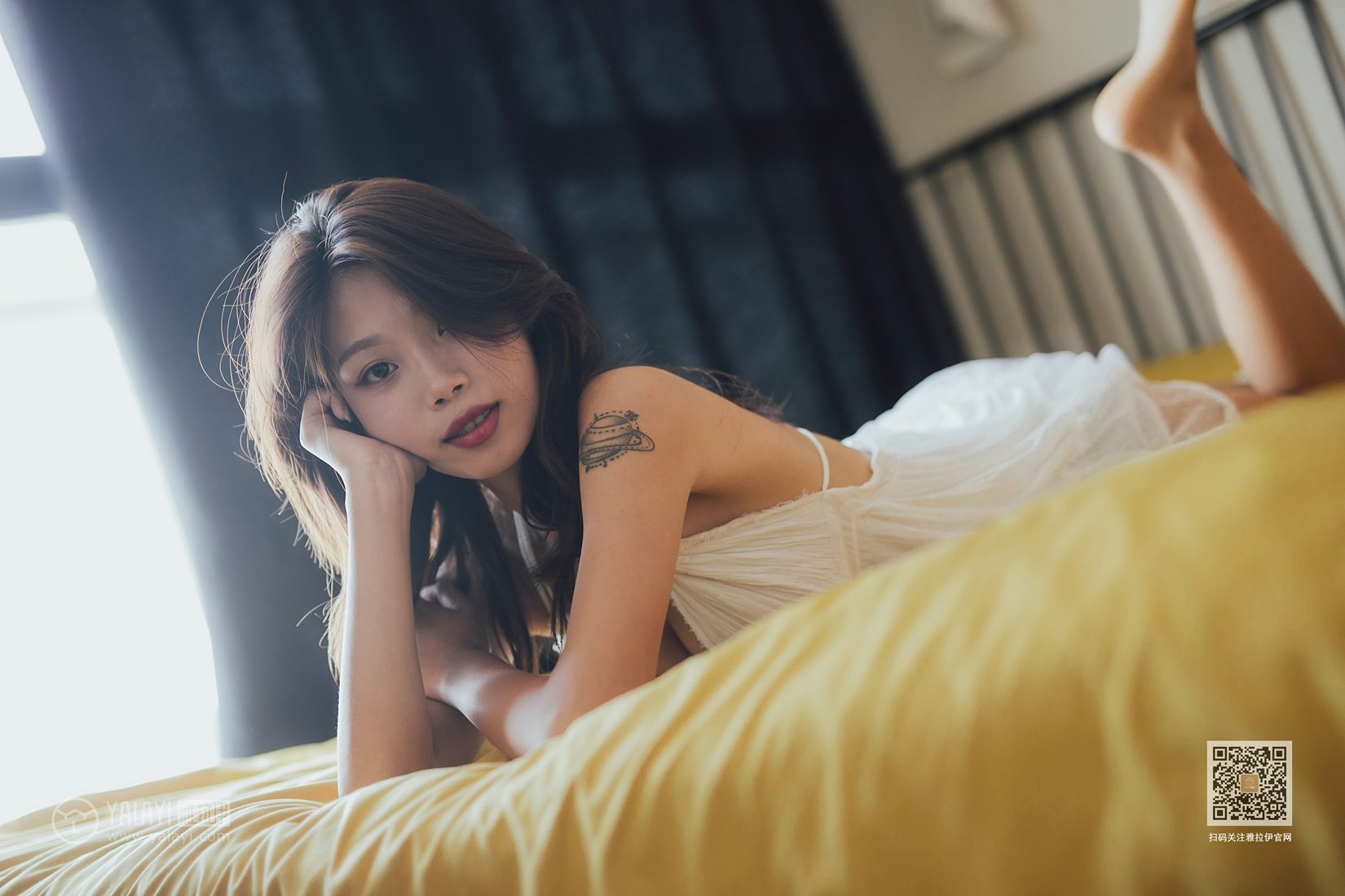 图片[43]-[YALAYI雅拉伊] 2020.01.17 Vol.523 薄纱雾绕 静初 在线浏览 – 速更版-美库