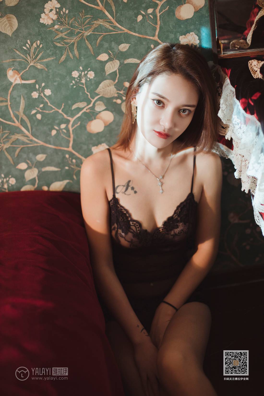 图片[23]-[YALAYI雅拉伊] 2020.01.13 Vol.519 绿里蔷薇 刘子扬 在线浏览 – 速更版-美库
