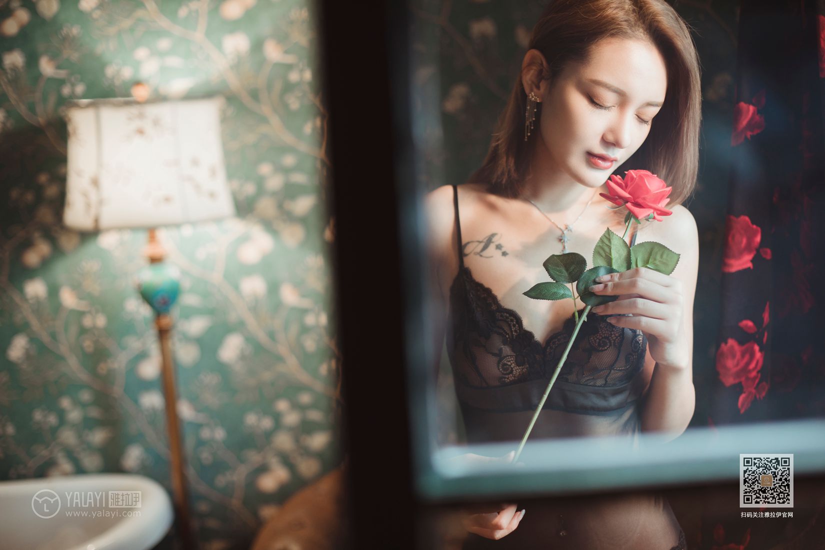 图片[19]-[YALAYI雅拉伊] 2020.01.13 Vol.519 绿里蔷薇 刘子扬 在线浏览 – 速更版-美库