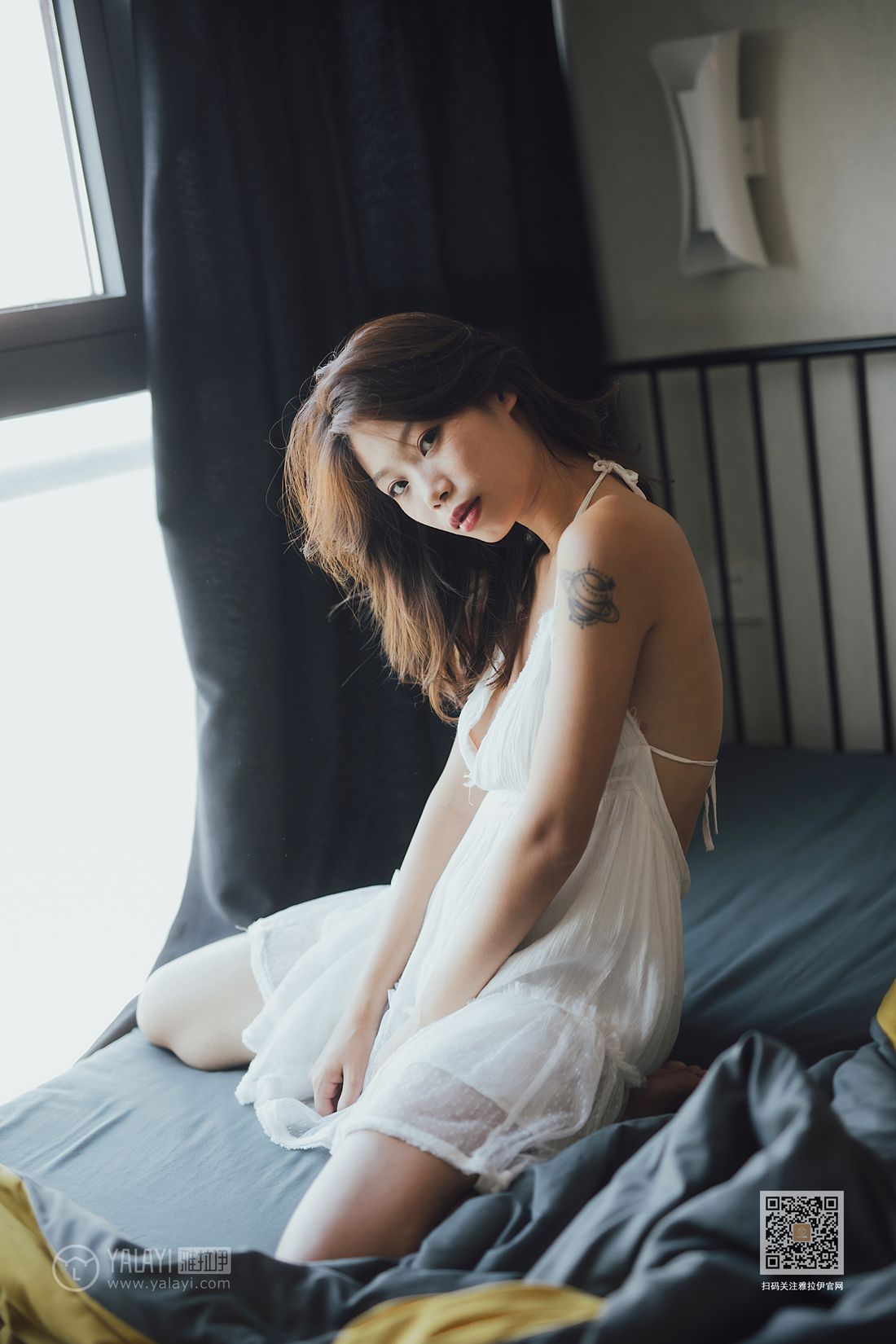 图片[44]-[YALAYI雅拉伊] 2020.01.17 Vol.523 薄纱雾绕 静初 在线浏览 – 速更版-美库