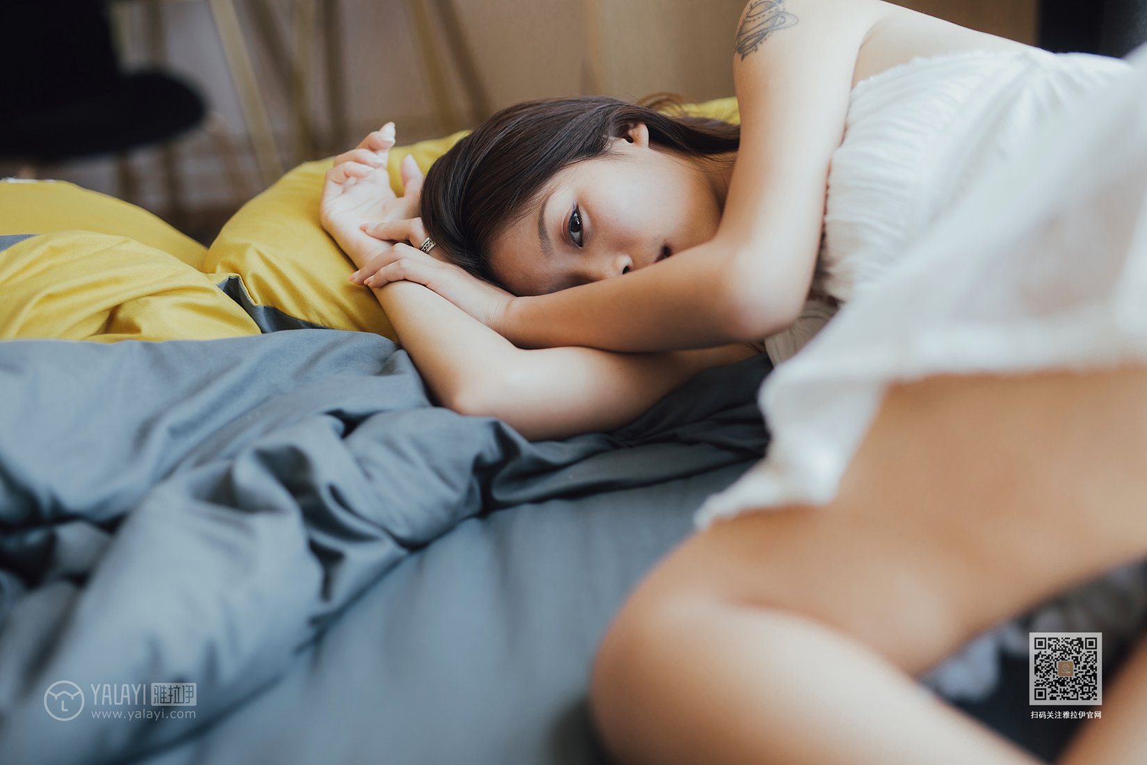 图片[48]-[YALAYI雅拉伊] 2020.01.17 Vol.523 薄纱雾绕 静初 在线浏览 – 速更版-美库