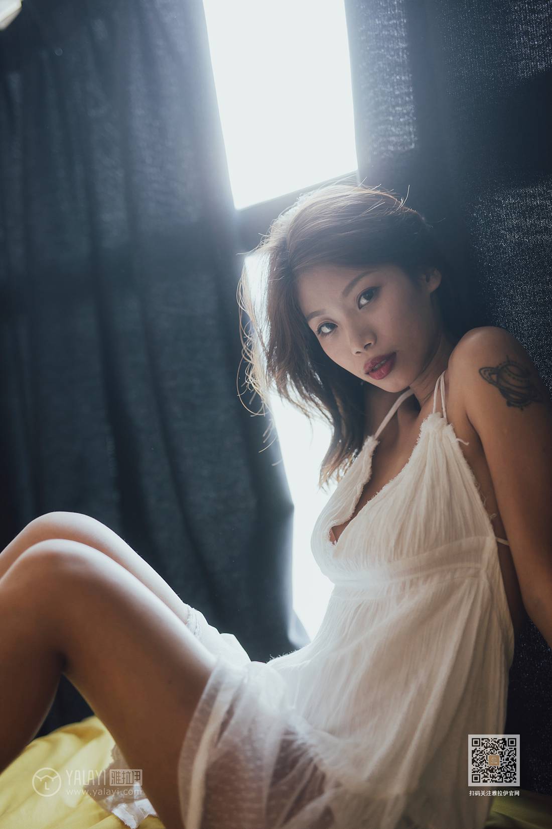 图片[36]-[YALAYI雅拉伊] 2020.01.17 Vol.523 薄纱雾绕 静初 在线浏览 – 速更版-美库