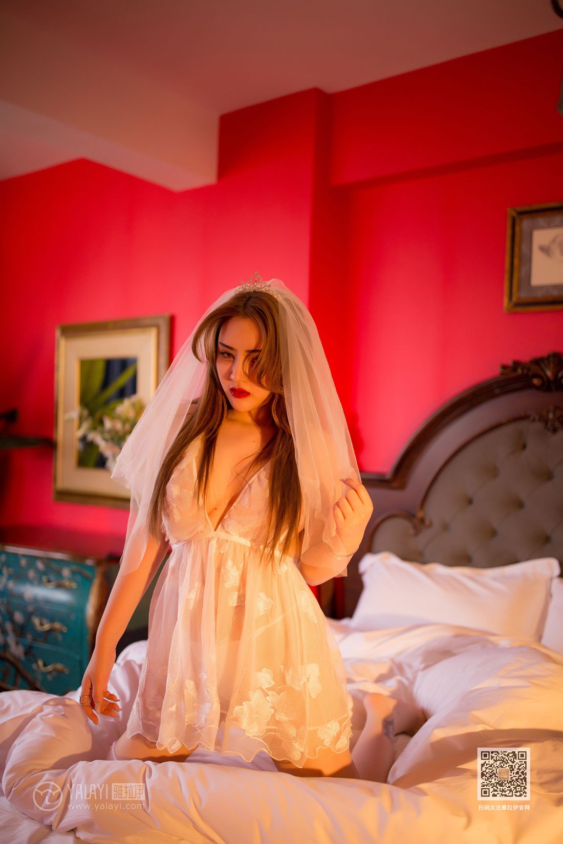 图片[28]-[YALAYI雅拉伊] 2020.02.25 Vol.555 专属新娘 芸夕 在线浏览 – 速更版-美库