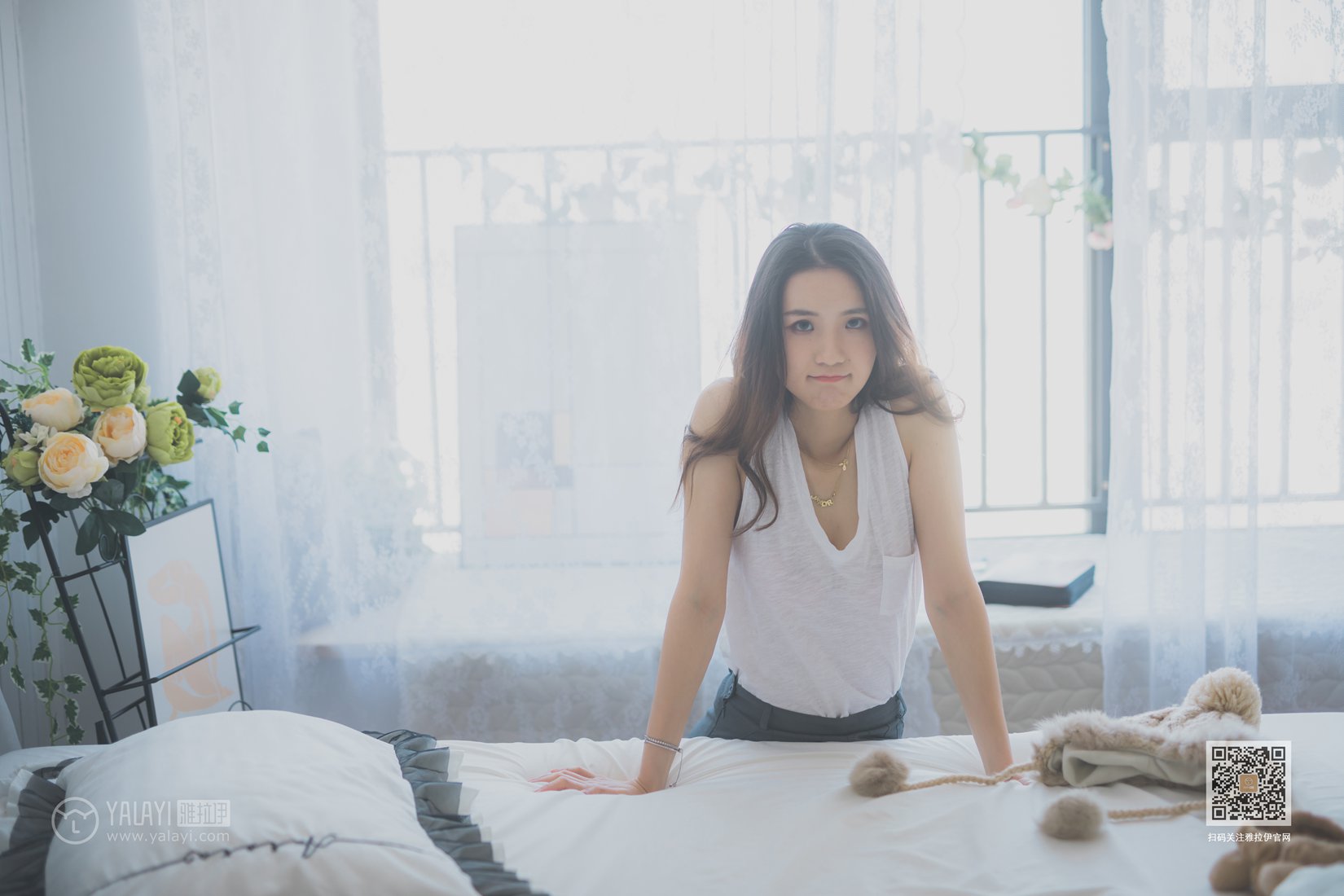 图片[27]-[YALAYI雅拉伊] 2020.04.06 VOL.596 尹梦《起床啦》 在线浏览 – 速更版-美库