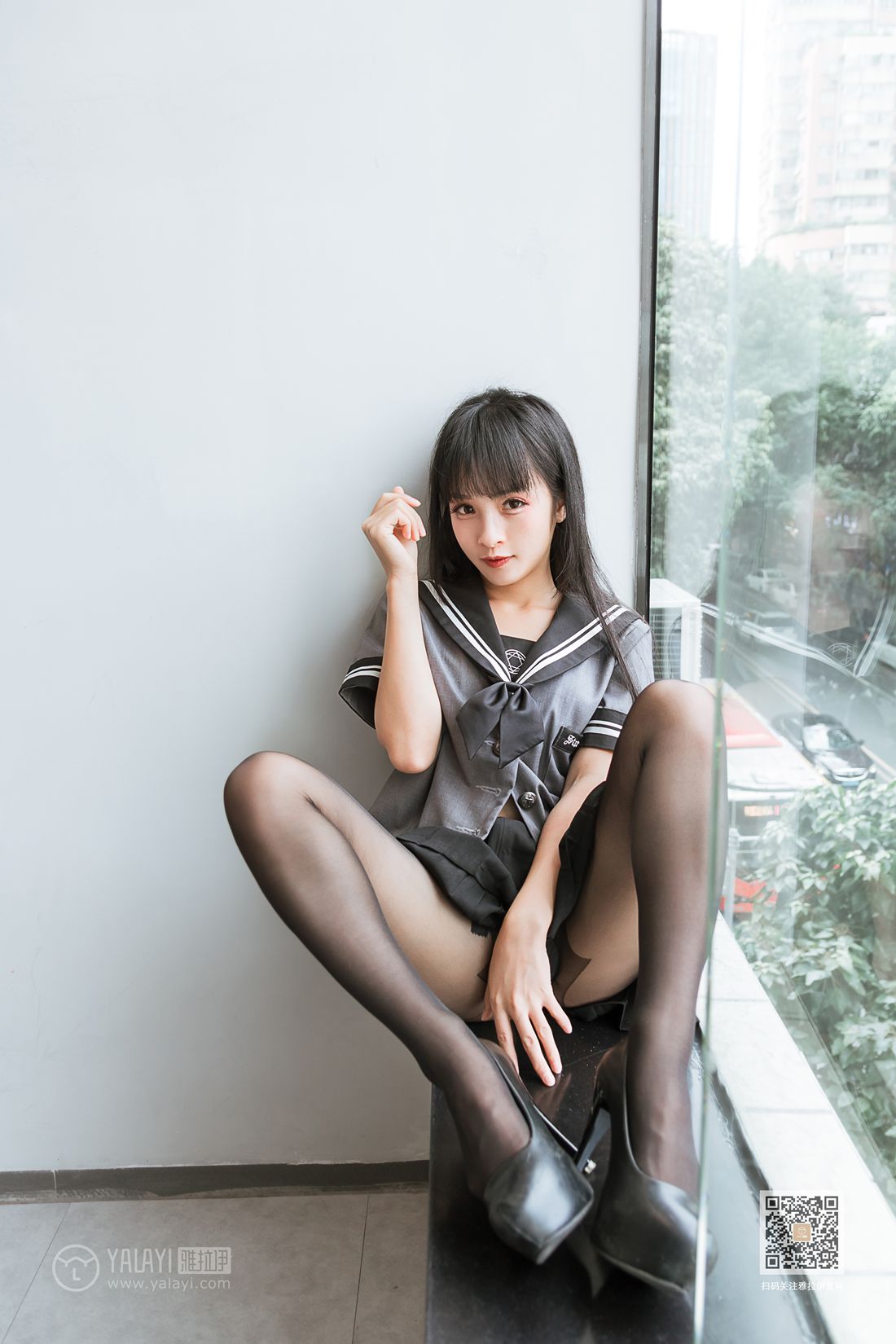 图片[42]-[YALAYI雅拉伊] 2020.04.10 Vol.600 疯狂的jk学妹 艾丽 在线浏览 – 速更版-美库