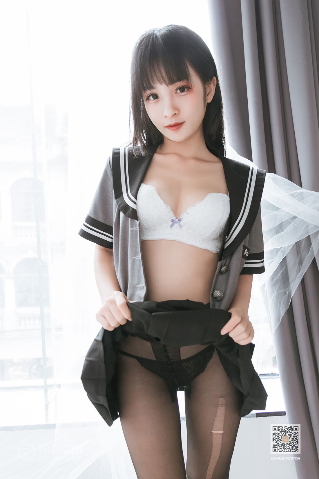 图片[11]-[YALAYI雅拉伊] 2020.04.10 Vol.600 疯狂的jk学妹 艾丽 在线浏览 – 速更版-美库