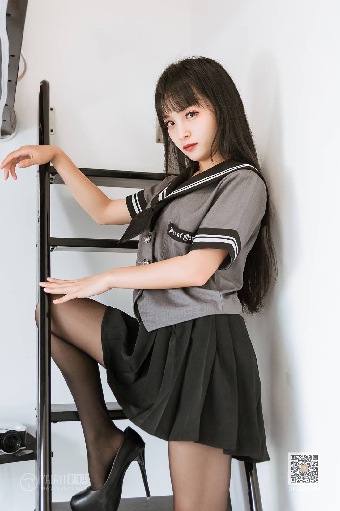 图片[33]-[YALAYI雅拉伊] 2020.04.10 Vol.600 疯狂的jk学妹 艾丽 在线浏览 – 速更版-美库