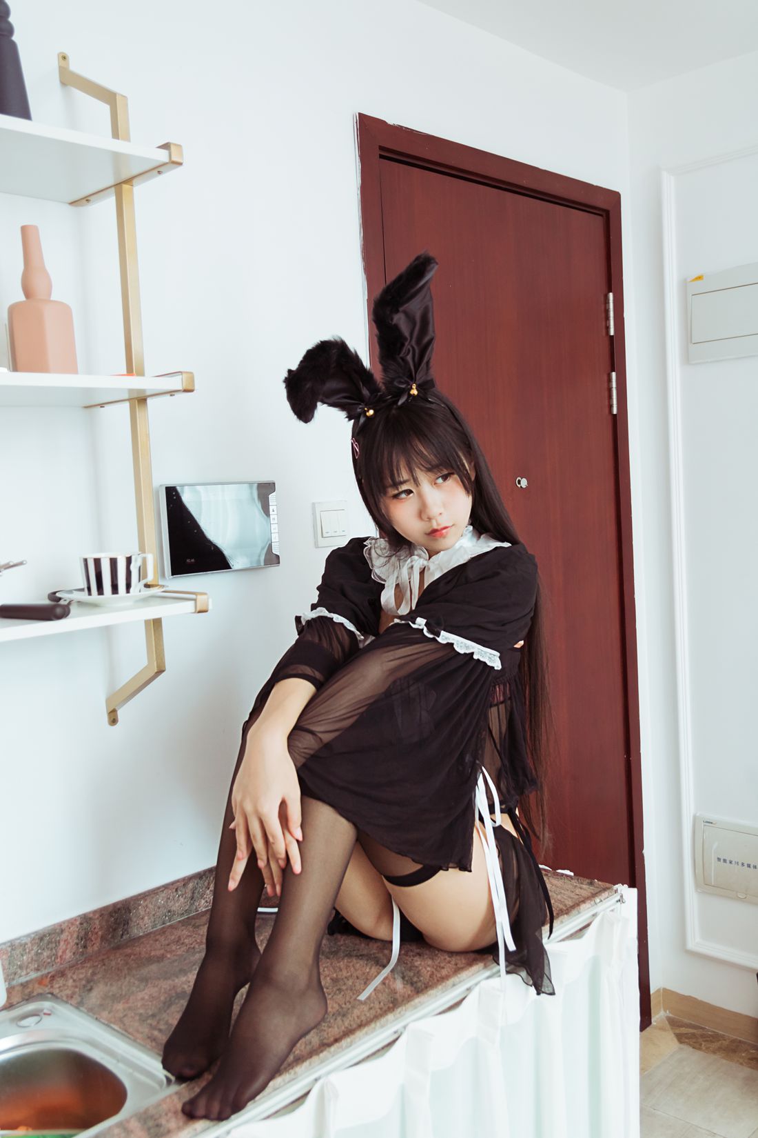 图片[22]-[YALAYI雅拉伊] 2020.04.26 Vol.616 今晚穿了女仆装 甜酱吖 在线浏览 – 速更版-美库