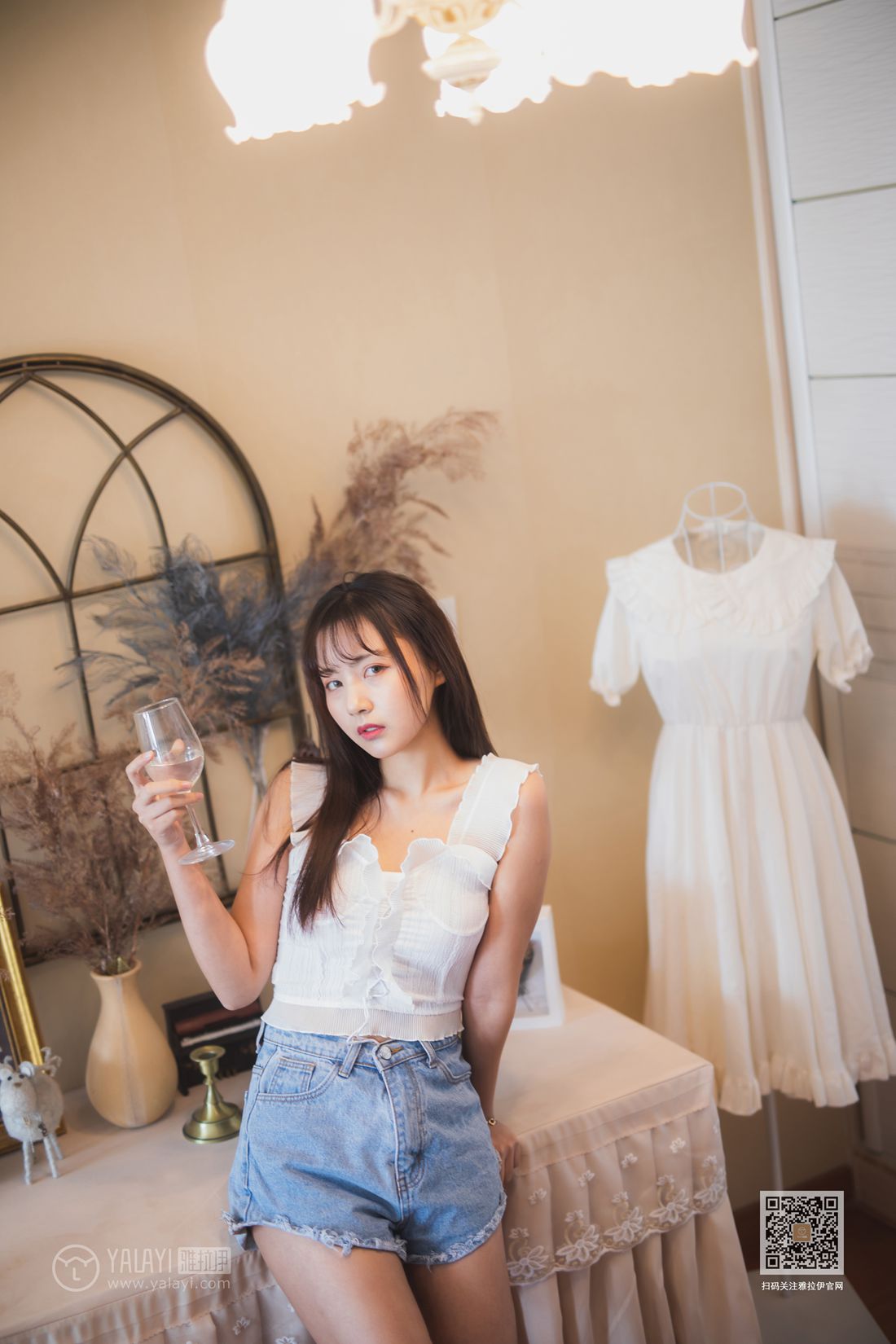 图片[8]-[YALAYI雅拉伊] 2020.05.07 VOL.627 试衣间 唐芯 在线浏览 – 速更版-美库