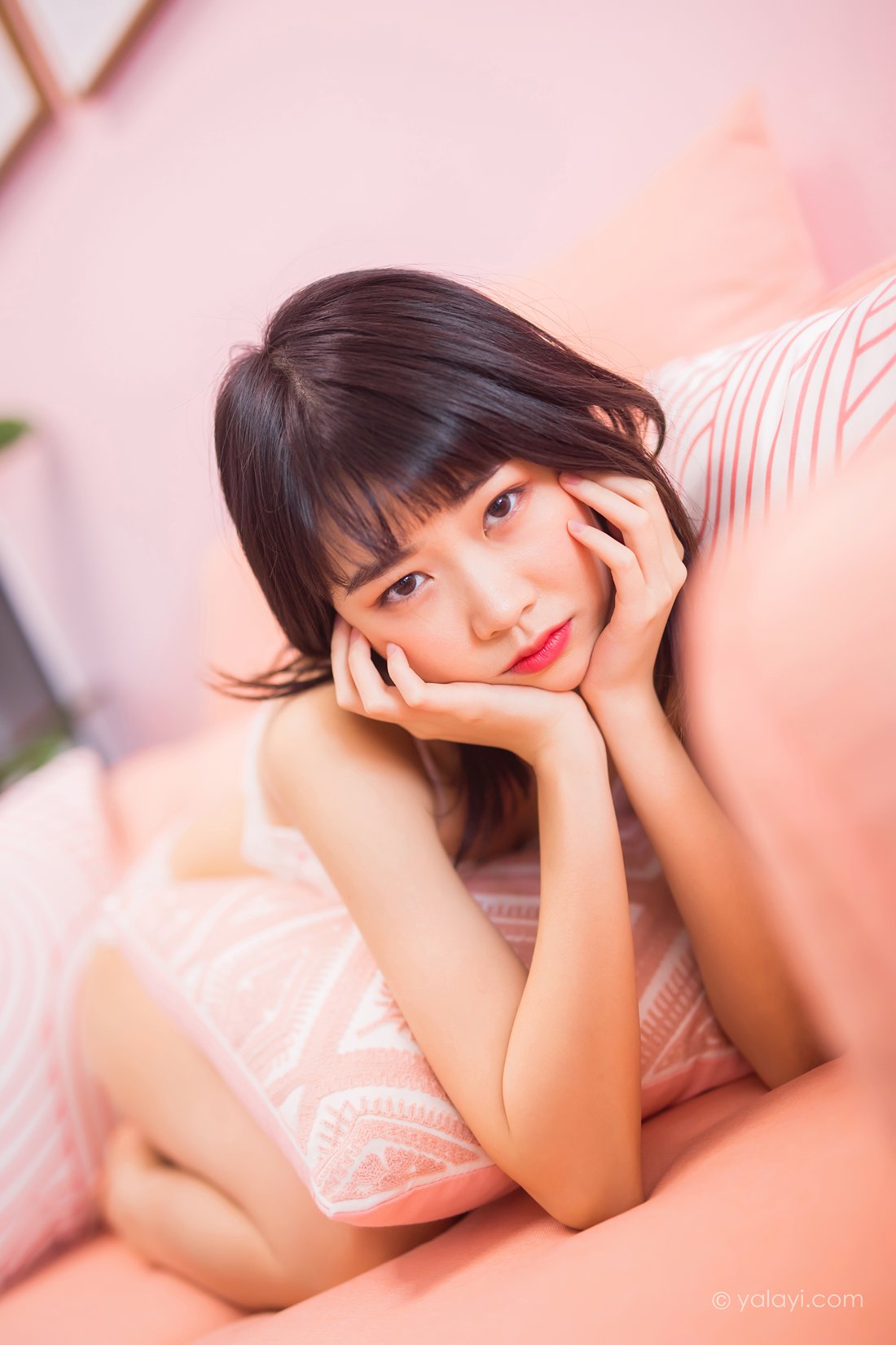 图片[17]-[YALAYI雅拉伊] 2020.06.10 No.657 粉色少女心 粉粉 在线浏览 – 速更版-美库