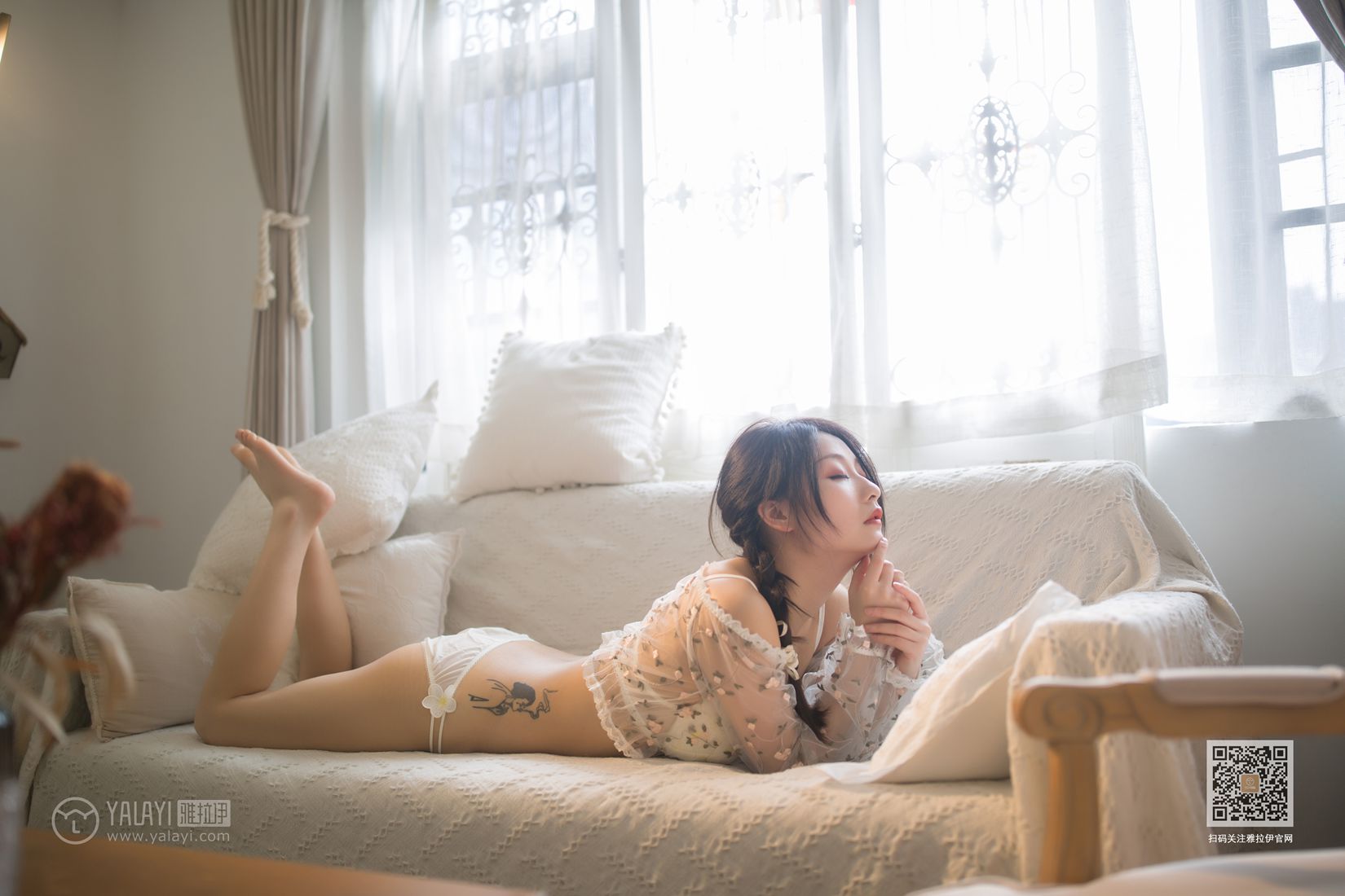 图片[3]-[YALAYI雅拉伊] 2020.06.11 No.658 朦胧 婉儿 在线浏览 – 速更版-美库