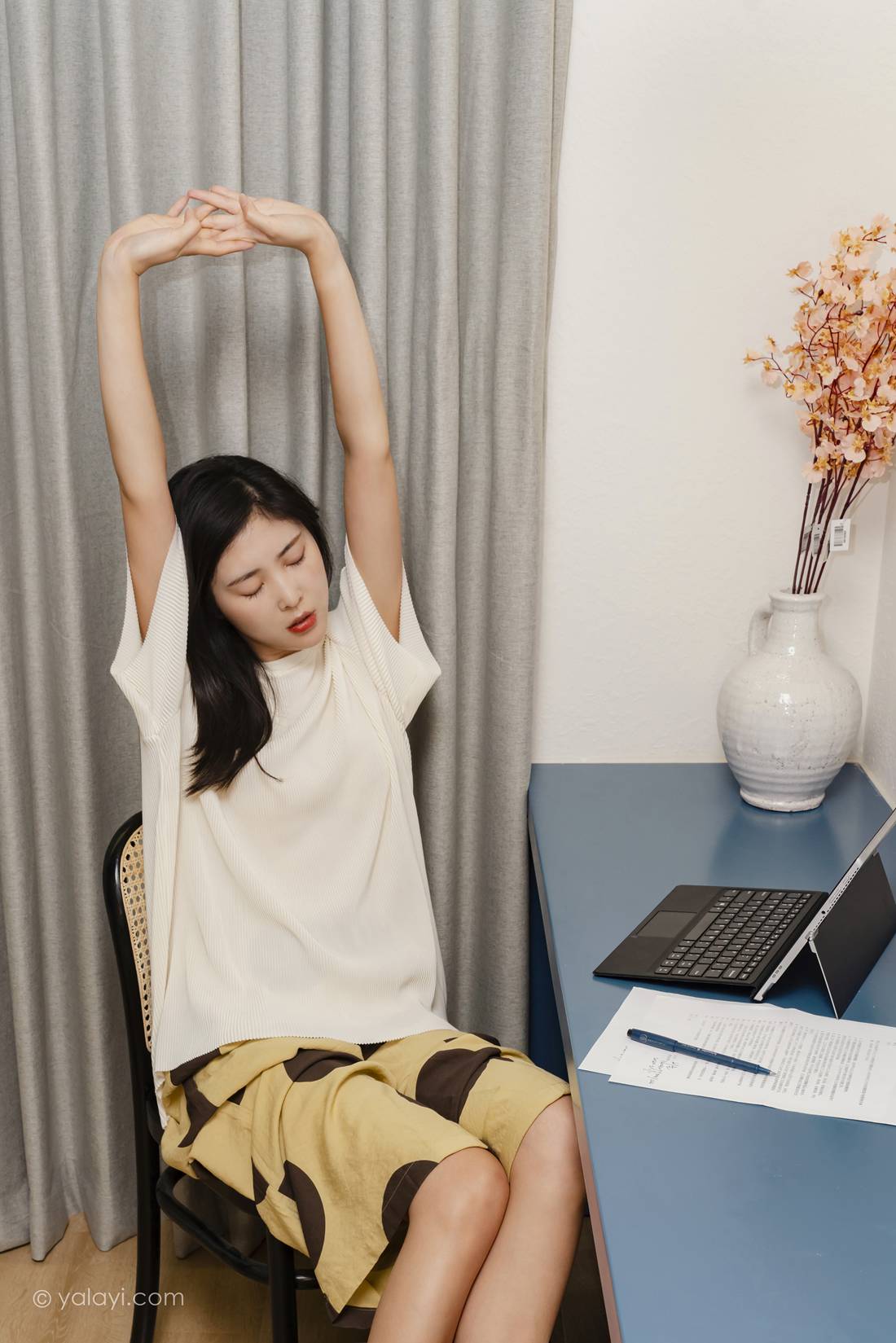 图片[37]-[YALAYI雅拉伊]2020.09.04 NO.698 苍儿《亲爱的请放松》在线浏览 – 速更版-美库