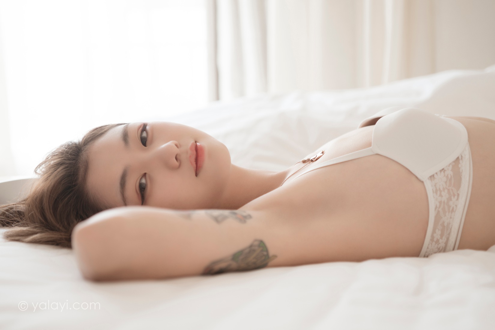 图片[16]-[YALAYI雅拉伊] 2020.09.21 No.705 洁白的少女呀 鸭鸭 在线浏览 – 速更版-美库