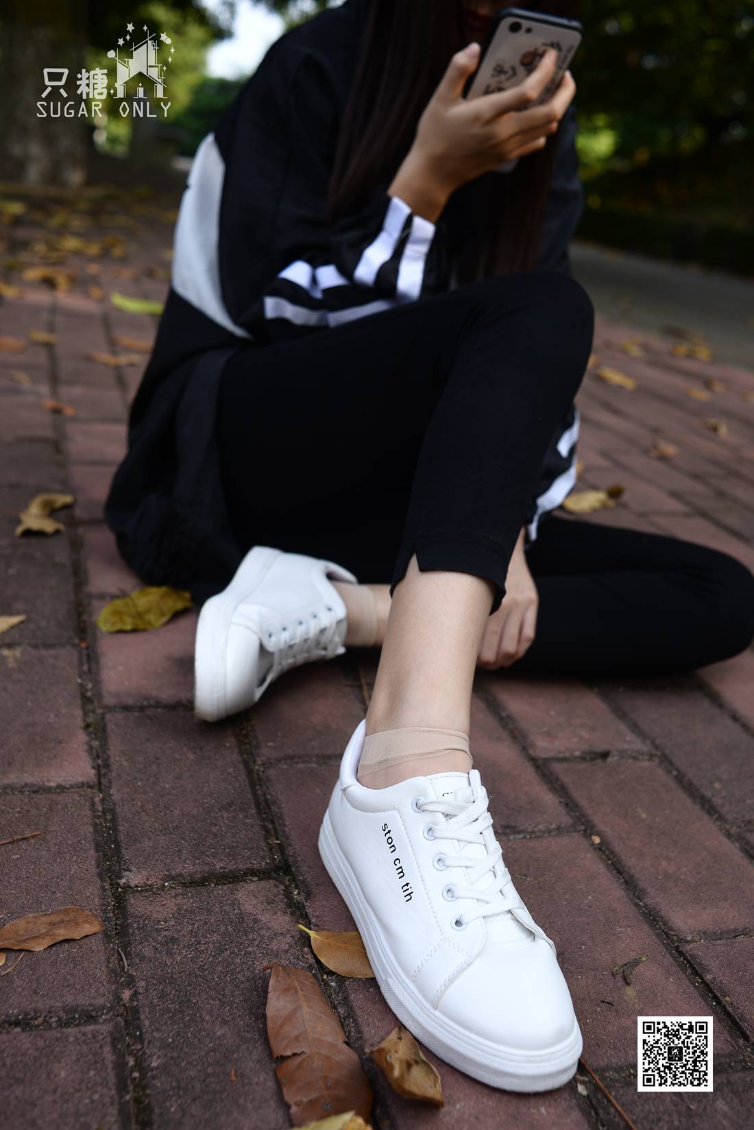 图片[19]-[只糖棉袜] NO.037 嘉琪 – 秋叶里的小白鞋 在线浏览 – 速更版-美库