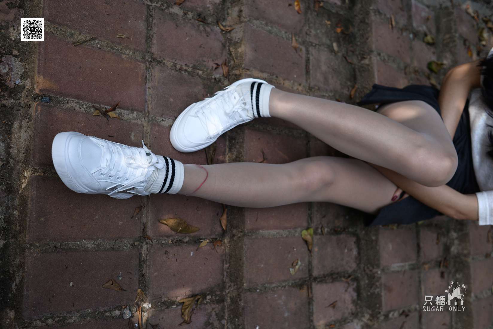 图片[202]-[只糖棉袜] NO.043 文文 包臀裙肉丝棉袜小白鞋 在线浏览 – 速更版-美库