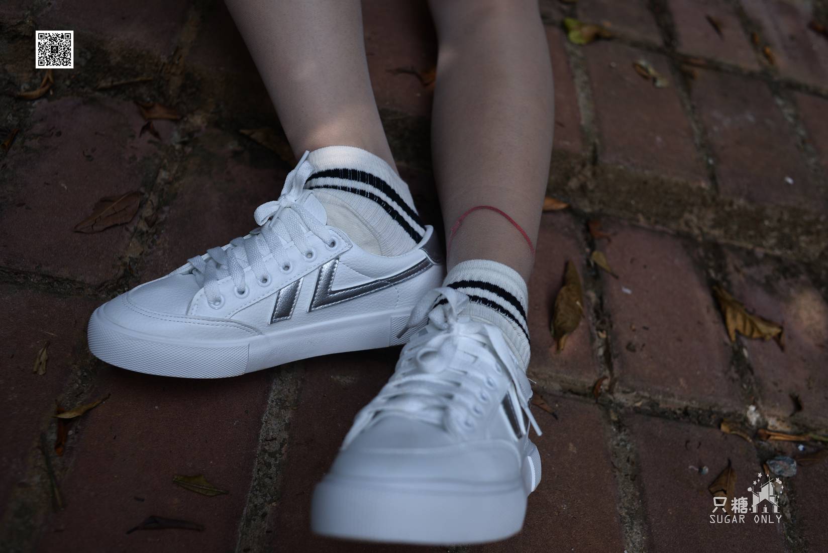 图片[241]-[只糖棉袜] NO.043 文文 包臀裙肉丝棉袜小白鞋 在线浏览 – 速更版-美库