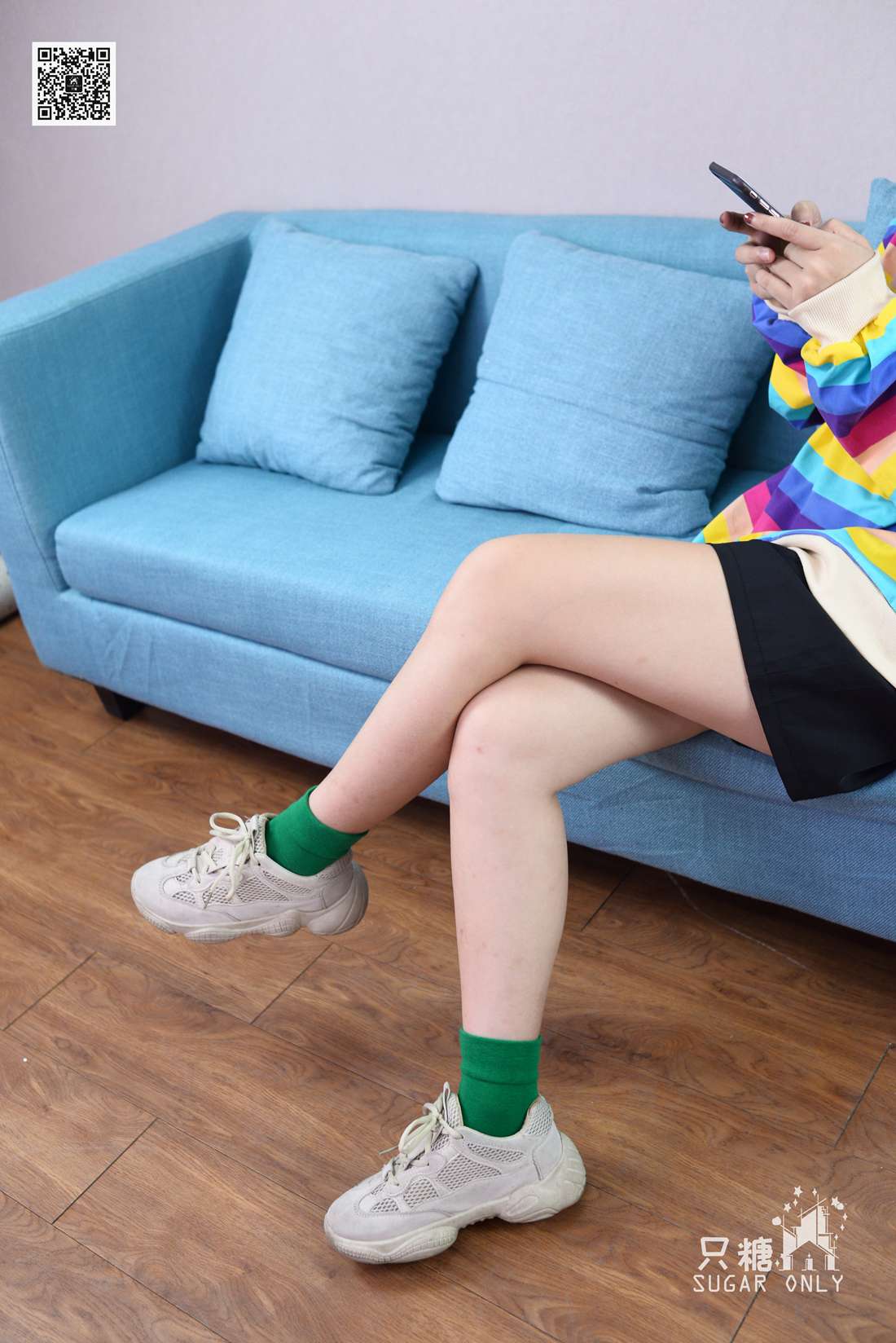 图片[181]-[只糖棉袜] NO.045 野鹿 彩虹糖给我一颗好不好 在线浏览 – 速更版-美库
