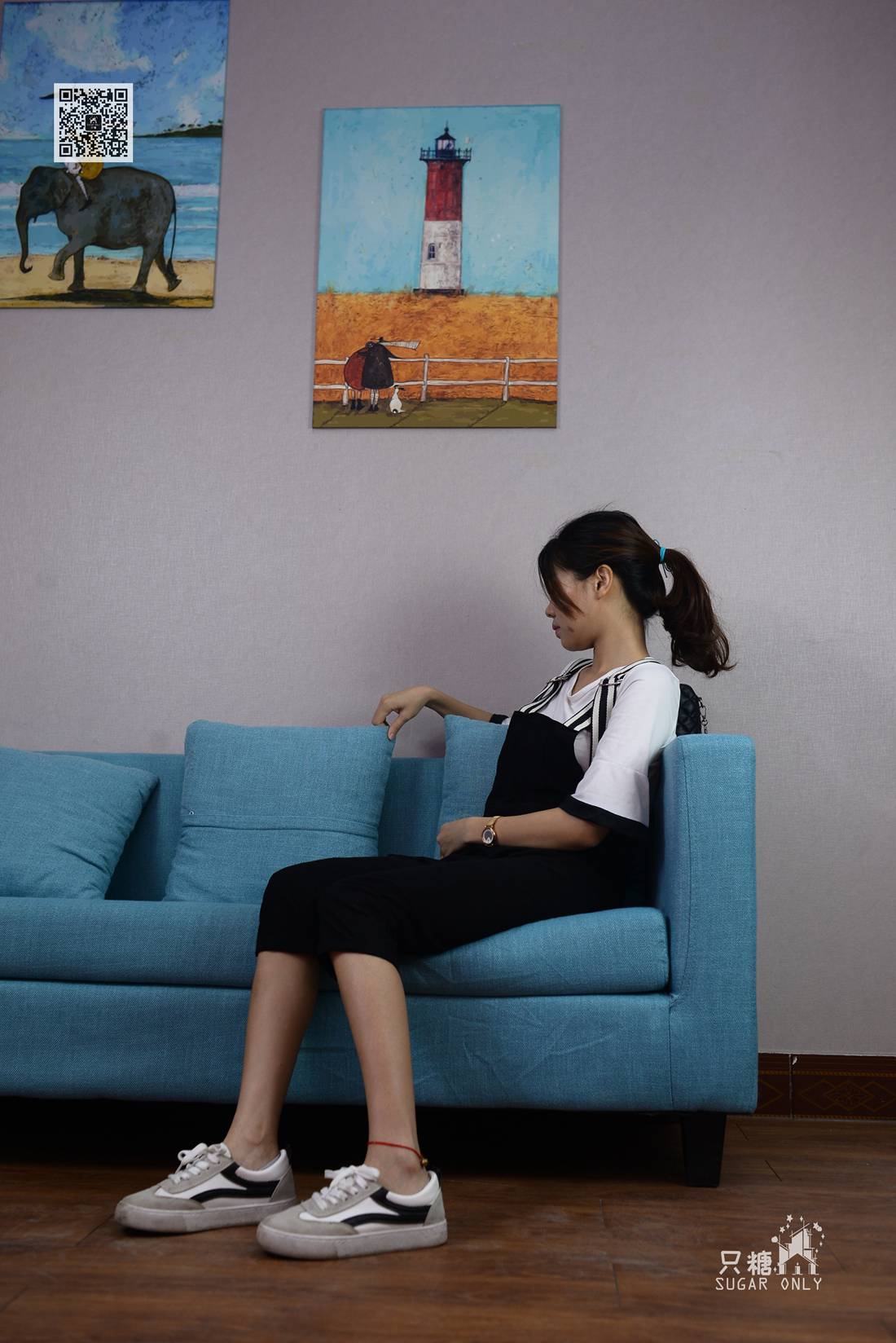 图片[130]-[只糖棉袜] NO.047  安安 红绳与小铃铛 在线浏览 – 速更版-美库