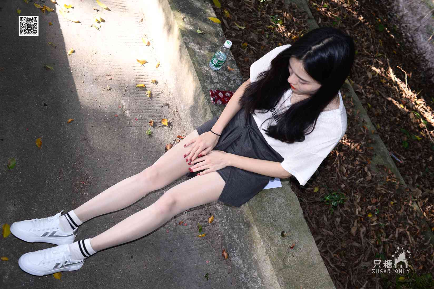 图片[74]-[只糖棉袜] NO.043 文文 包臀裙肉丝棉袜小白鞋 在线浏览 – 速更版-美库