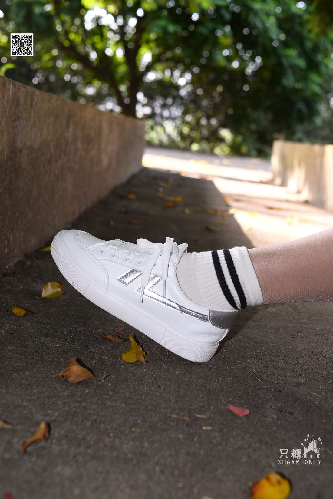 图片[149]-[只糖棉袜] NO.043 文文 包臀裙肉丝棉袜小白鞋 在线浏览 – 速更版-美库