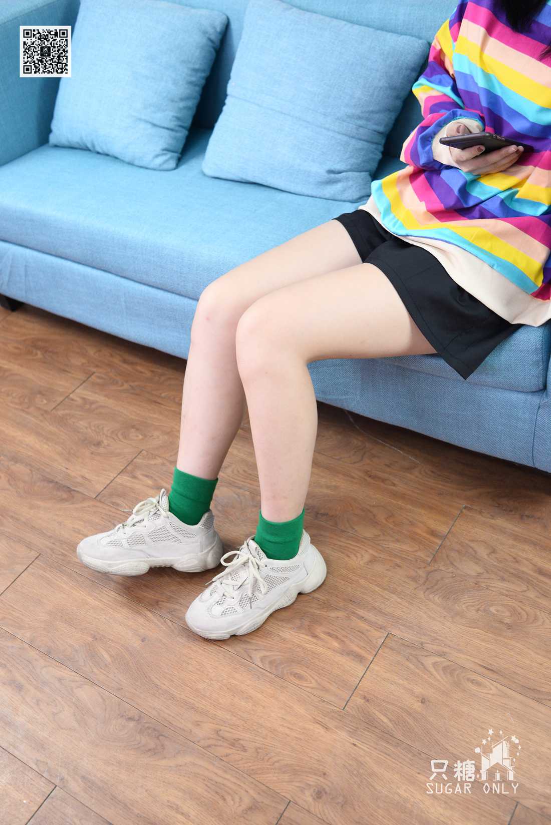 图片[116]-[只糖棉袜] NO.045 野鹿 彩虹糖给我一颗好不好 在线浏览 – 速更版-美库