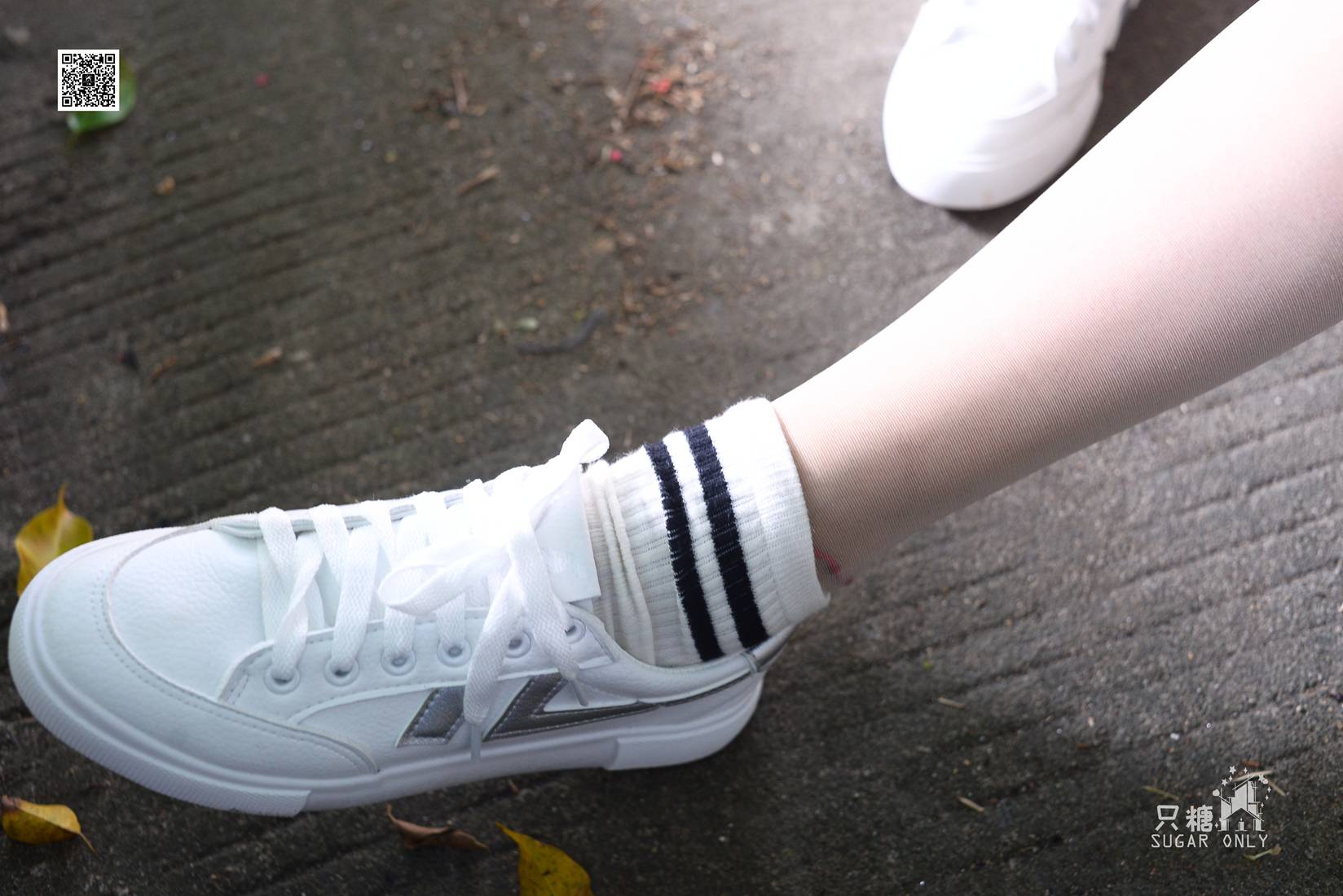 图片[178]-[只糖棉袜] NO.043 文文 包臀裙肉丝棉袜小白鞋 在线浏览 – 速更版-美库