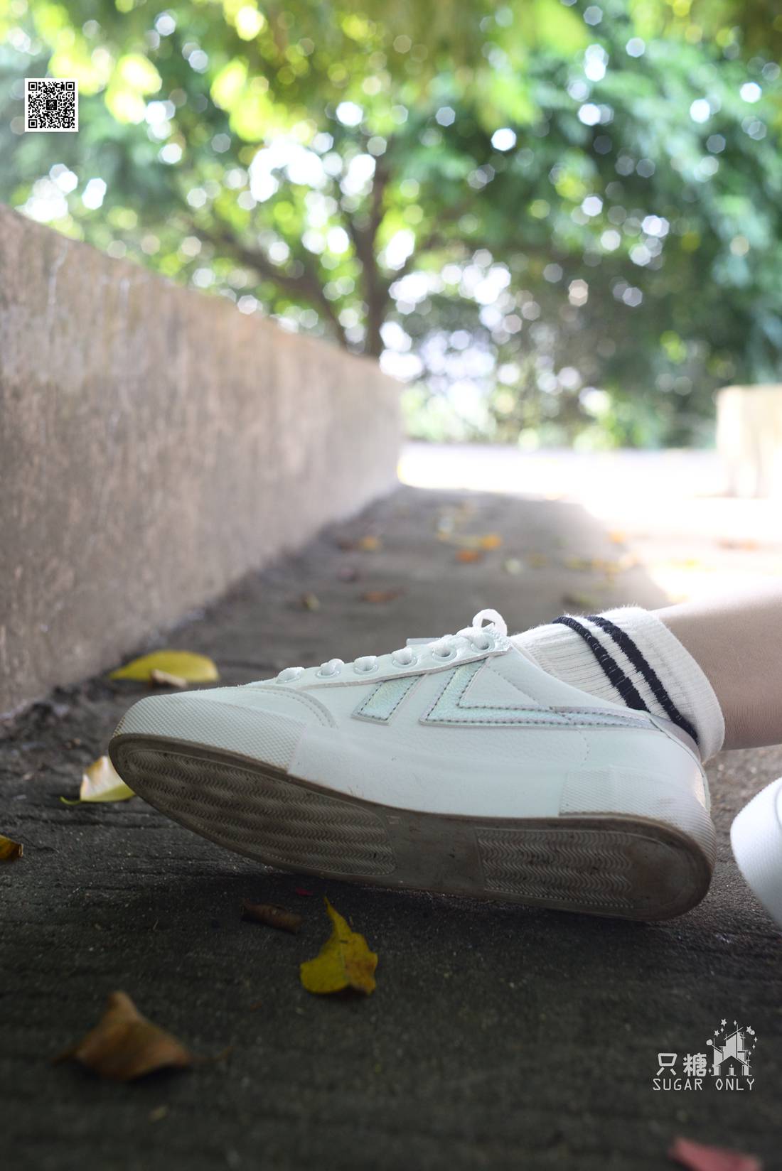 图片[277]-[只糖棉袜] NO.043 文文 包臀裙肉丝棉袜小白鞋 在线浏览 – 速更版-美库