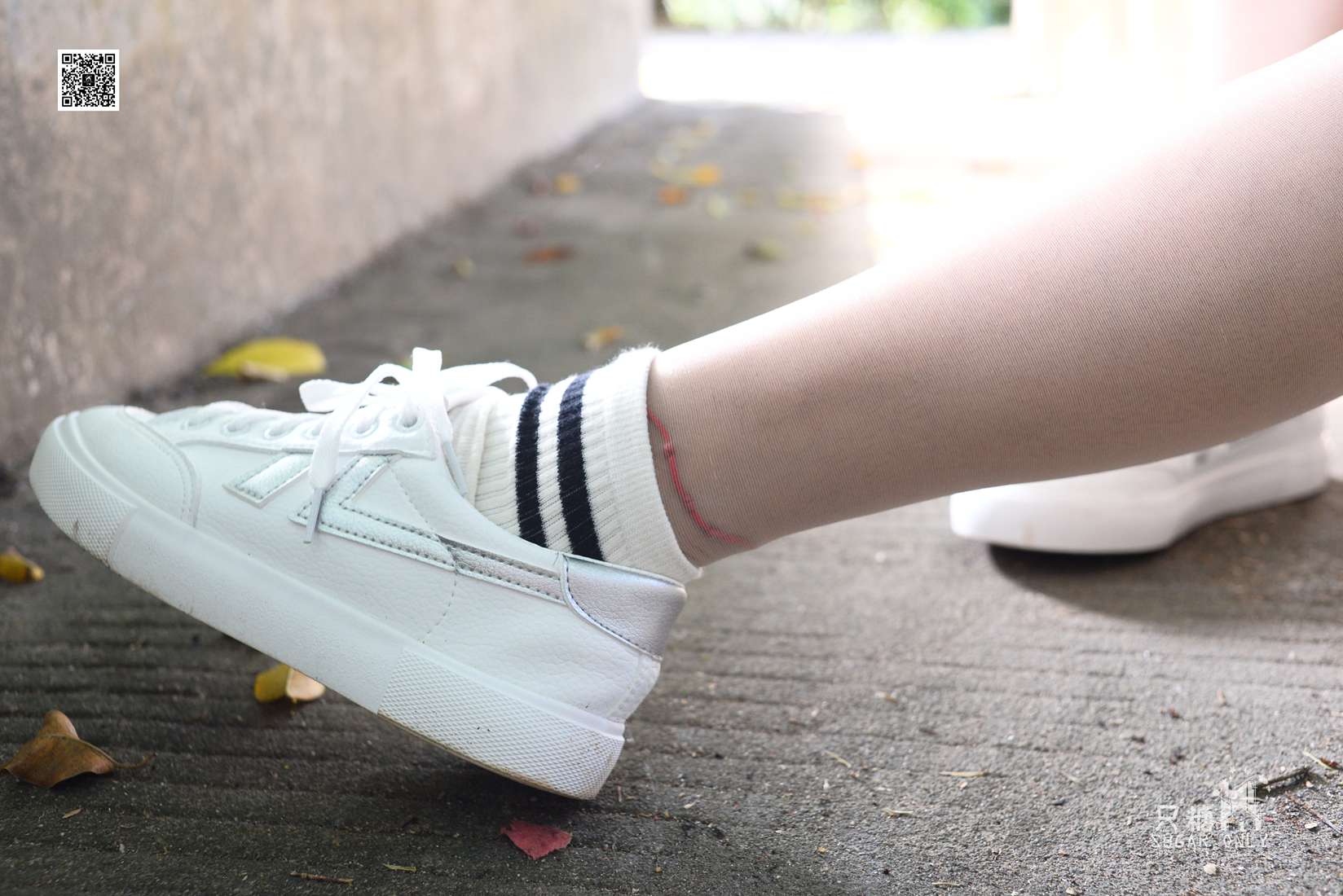 图片[73]-[只糖棉袜] NO.043 文文 包臀裙肉丝棉袜小白鞋 在线浏览 – 速更版-美库