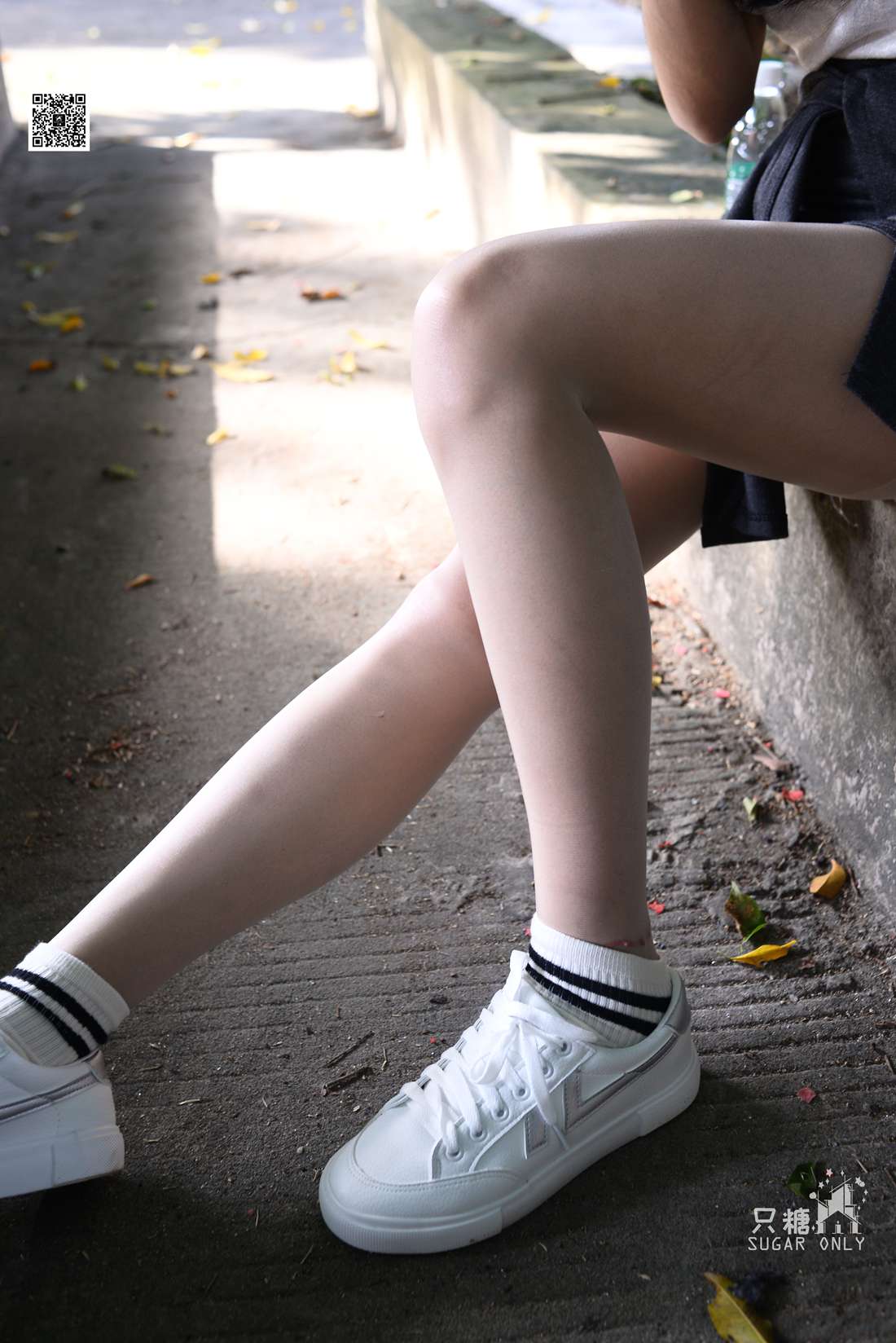 图片[217]-[只糖棉袜] NO.043 文文 包臀裙肉丝棉袜小白鞋 在线浏览 – 速更版-美库