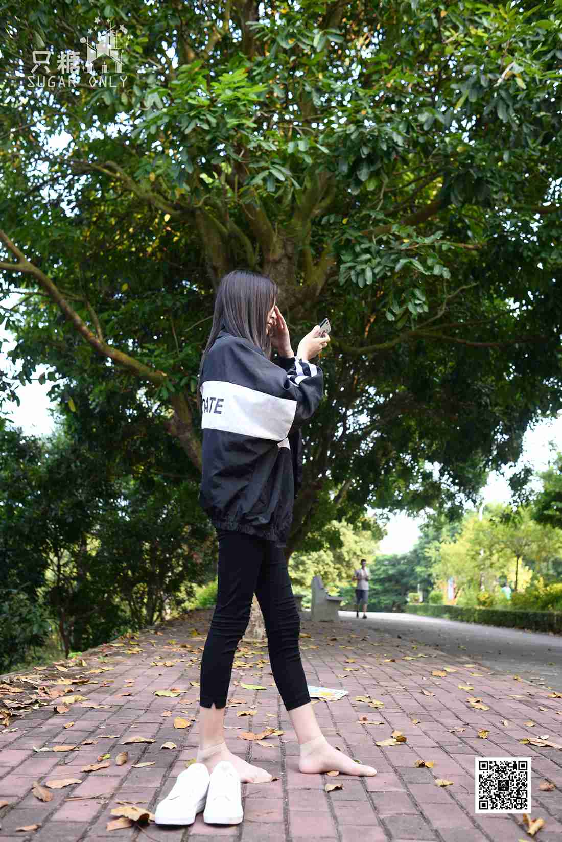 图片[16]-[只糖棉袜] NO.037 嘉琪 – 秋叶里的小白鞋 在线浏览 – 速更版-美库