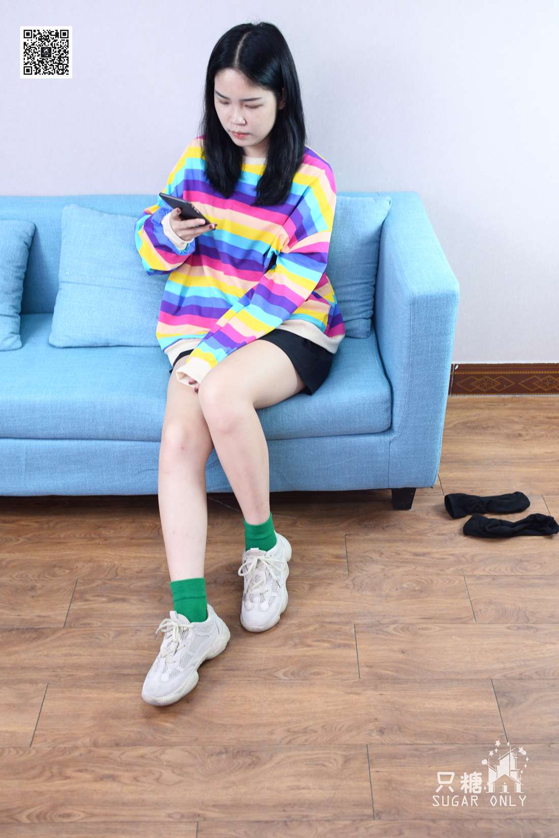 图片[314]-[只糖棉袜] NO.045 野鹿 彩虹糖给我一颗好不好 在线浏览 – 速更版-美库