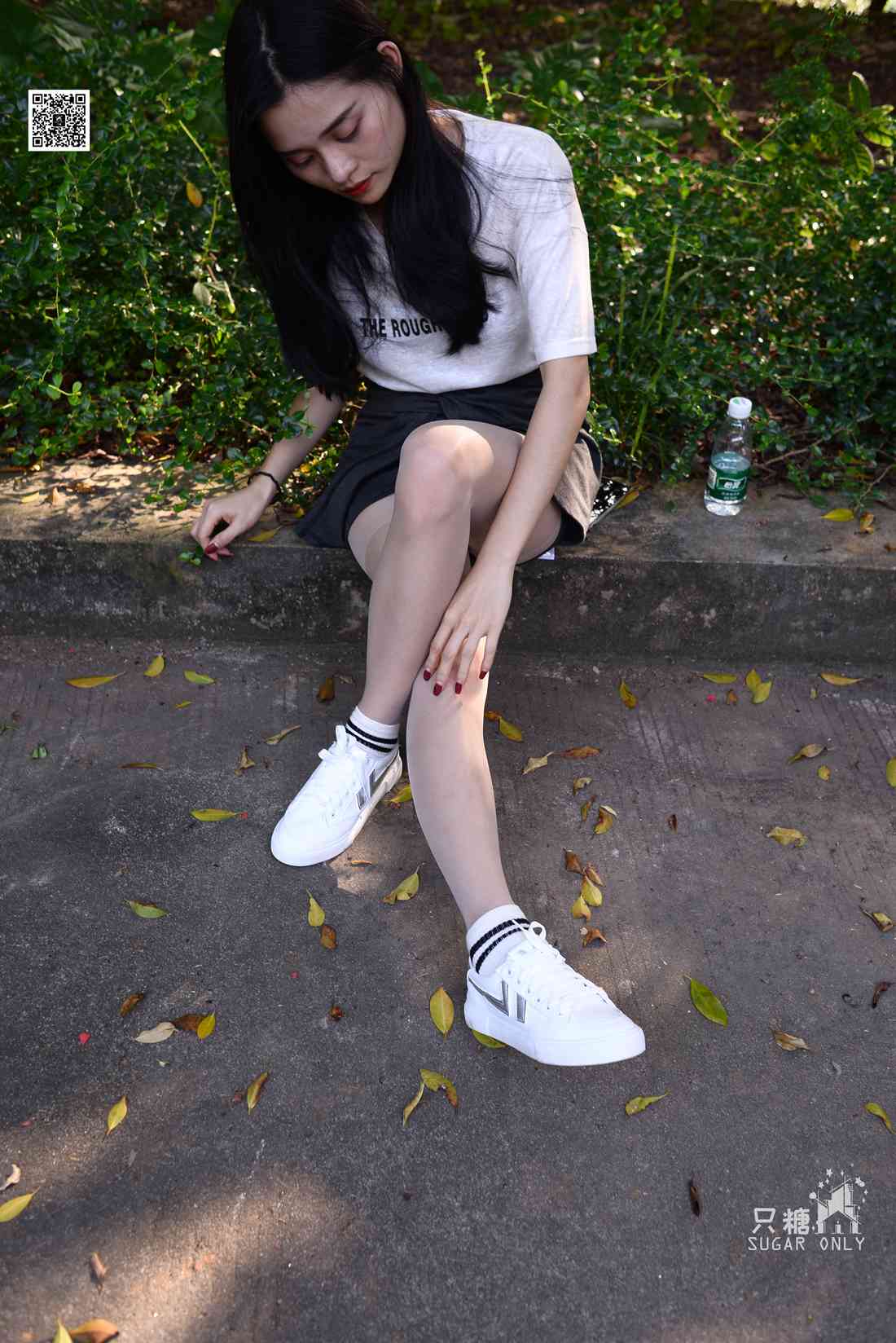 图片[78]-[只糖棉袜] NO.043 文文 包臀裙肉丝棉袜小白鞋 在线浏览 – 速更版-美库