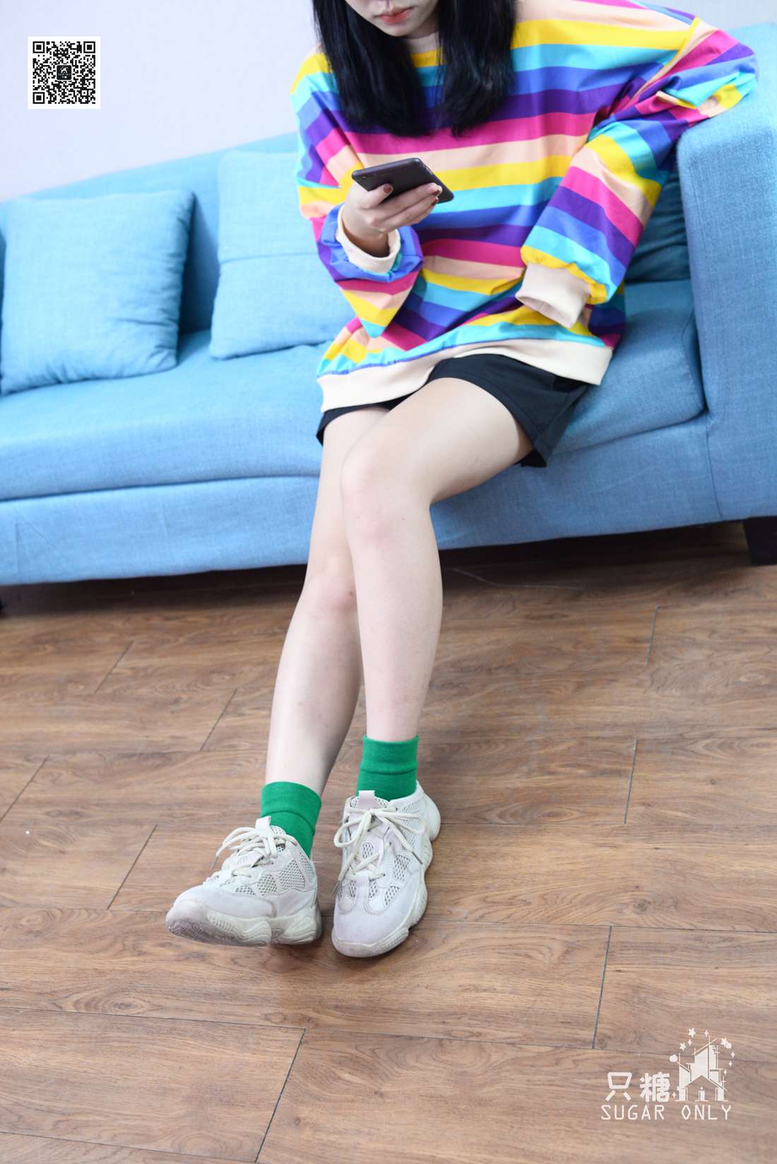 图片[283]-[只糖棉袜] NO.045 野鹿 彩虹糖给我一颗好不好 在线浏览 – 速更版-美库