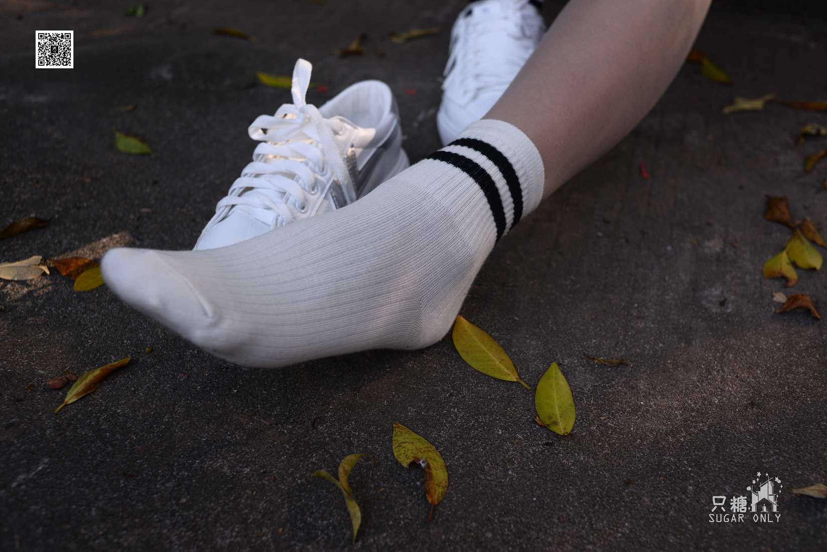 图片[47]-[只糖棉袜] NO.043 文文 包臀裙肉丝棉袜小白鞋 在线浏览 – 速更版-美库