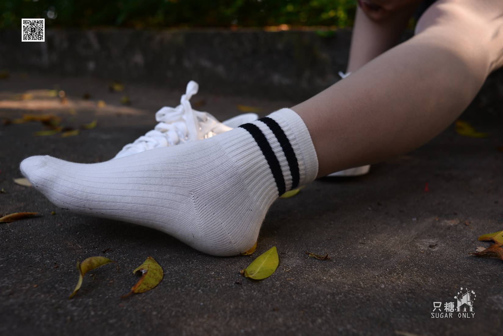 图片[206]-[只糖棉袜] NO.043 文文 包臀裙肉丝棉袜小白鞋 在线浏览 – 速更版-美库