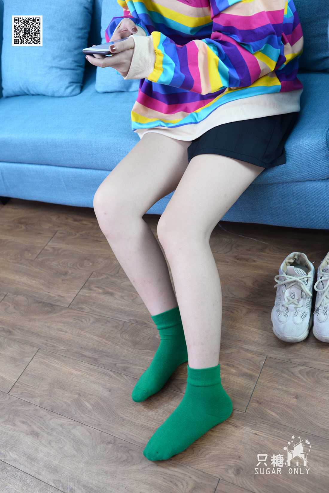 图片[95]-[只糖棉袜] NO.045 野鹿 彩虹糖给我一颗好不好 在线浏览 – 速更版-美库