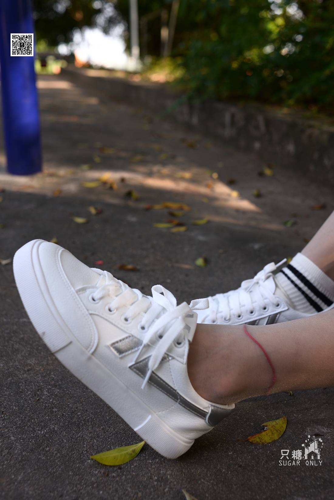 图片[30]-[只糖棉袜] NO.043 文文 包臀裙肉丝棉袜小白鞋 在线浏览 – 速更版-美库