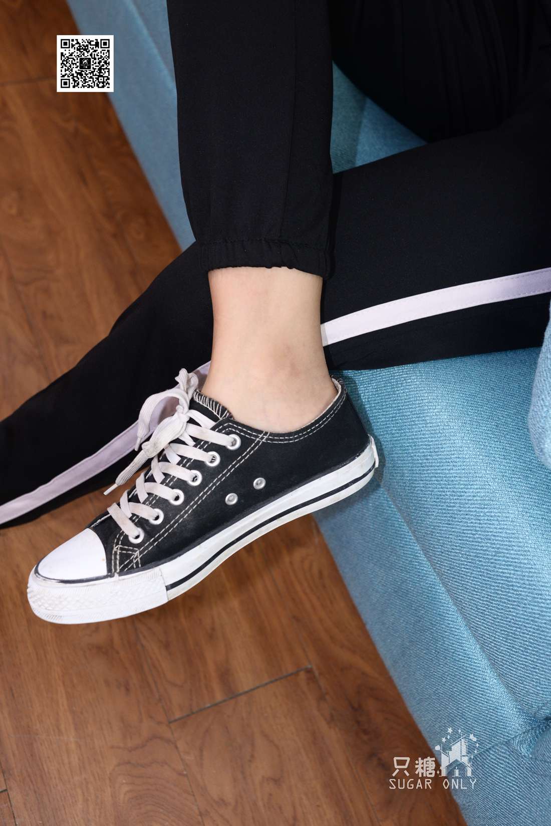 图片[50]-[只糖棉袜] NO.050 帆布鞋配黑色运动裤 在线浏览 – 速更版-美库