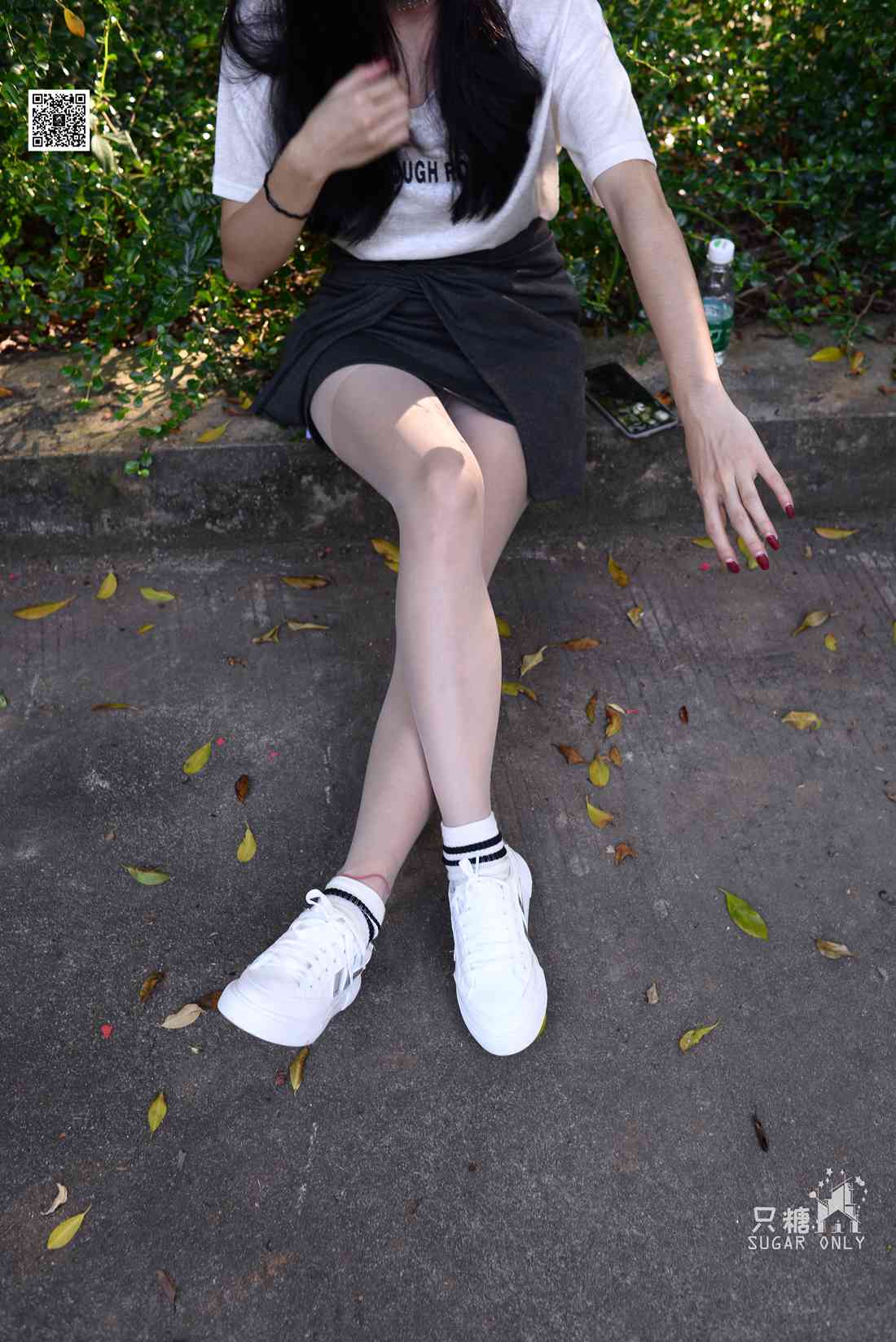 图片[101]-[只糖棉袜] NO.043 文文 包臀裙肉丝棉袜小白鞋 在线浏览 – 速更版-美库