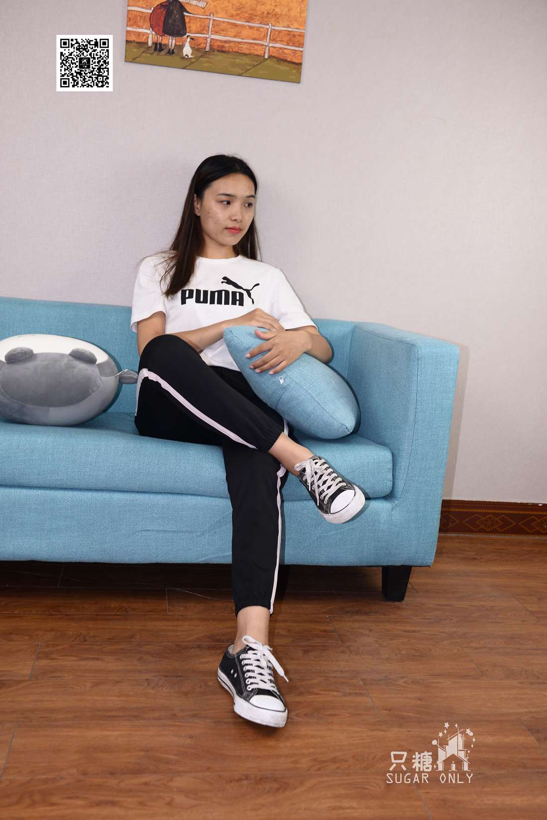 图片[118]-[只糖棉袜] NO.050 帆布鞋配黑色运动裤 在线浏览 – 速更版-美库