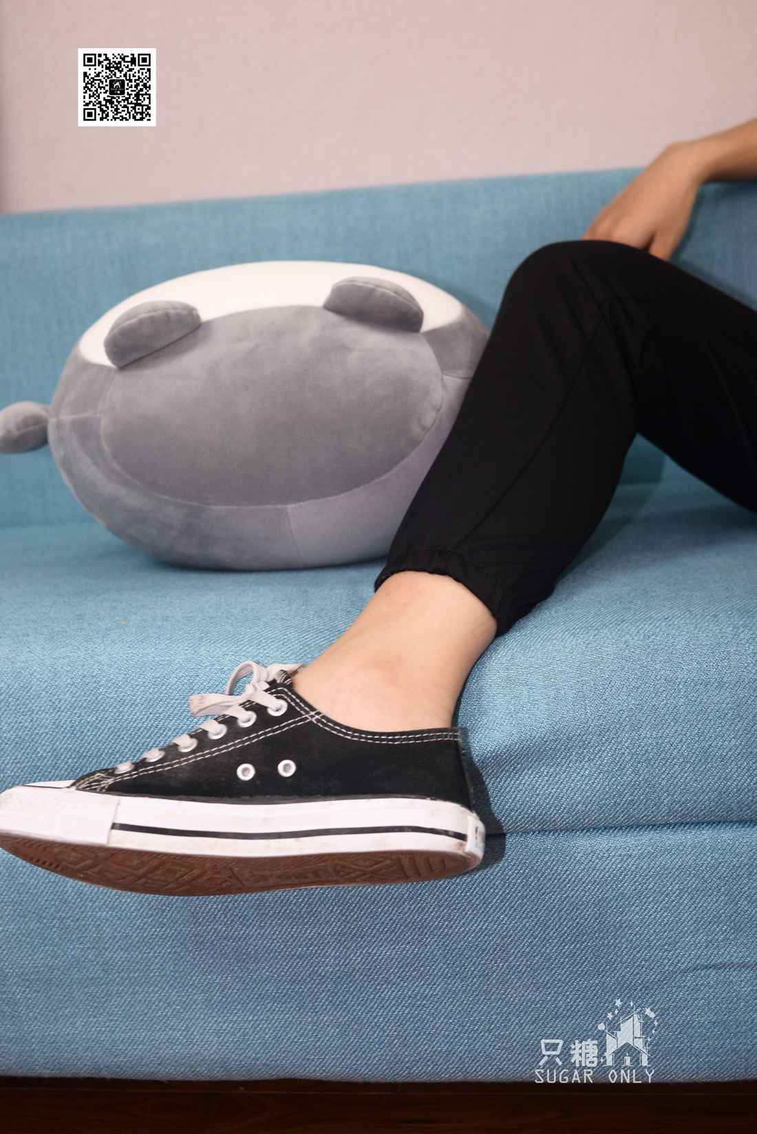 图片[79]-[只糖棉袜] NO.050 帆布鞋配黑色运动裤 在线浏览 – 速更版-美库