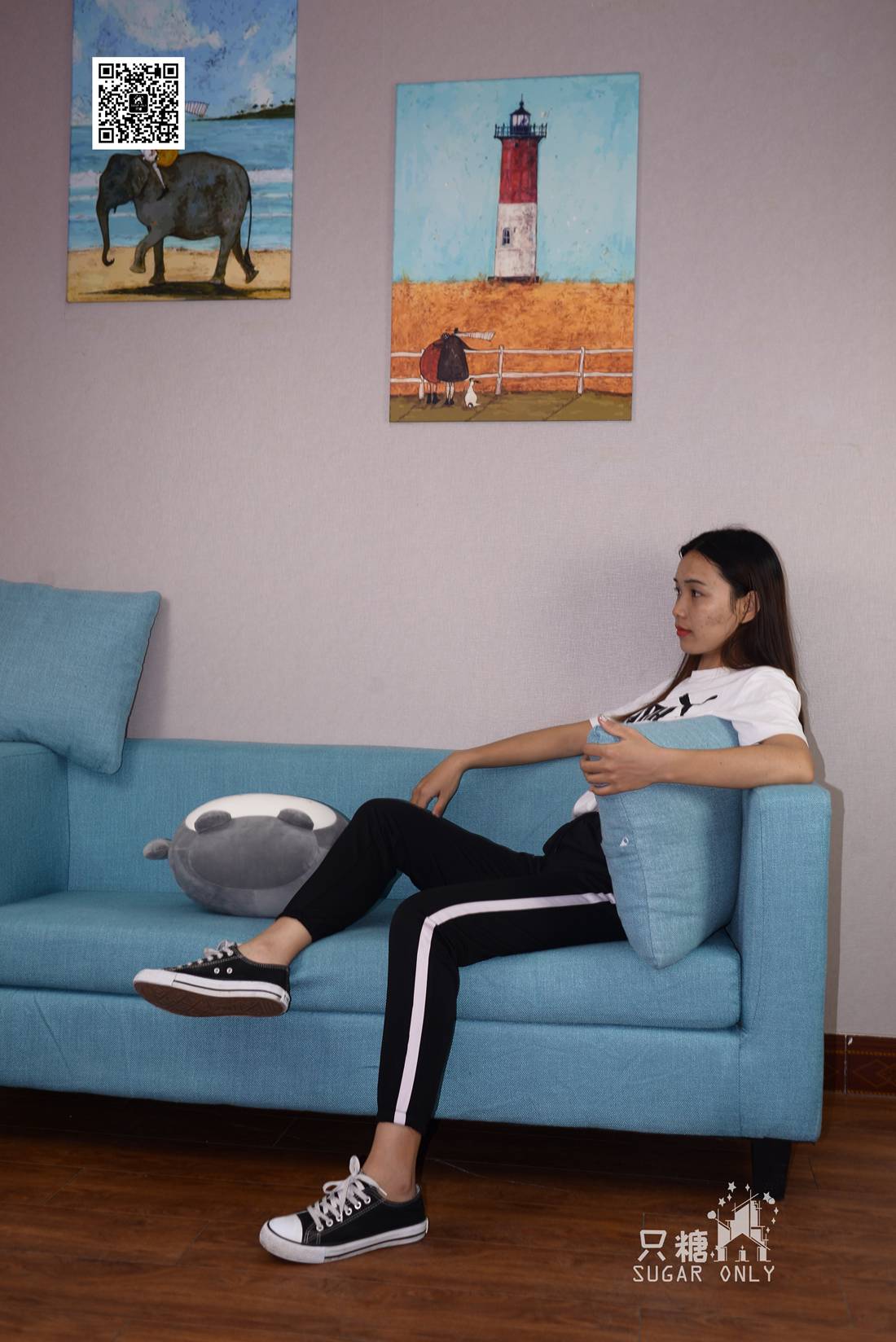 图片[33]-[只糖棉袜] NO.050 帆布鞋配黑色运动裤 在线浏览 – 速更版-美库