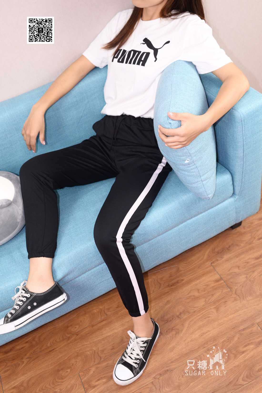 图片[15]-[只糖棉袜] NO.050 帆布鞋配黑色运动裤 在线浏览 – 速更版-美库