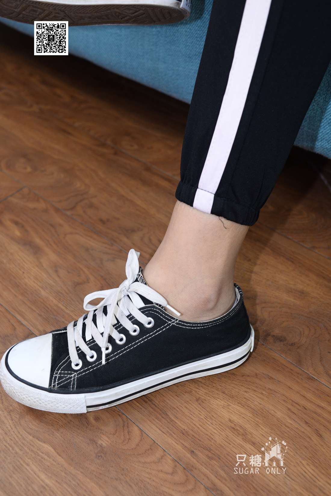 图片[7]-[只糖棉袜] NO.050 帆布鞋配黑色运动裤 在线浏览 – 速更版-美库