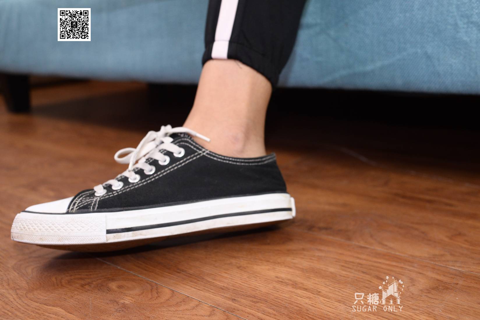 图片[132]-[只糖棉袜] NO.050 帆布鞋配黑色运动裤 在线浏览 – 速更版-美库