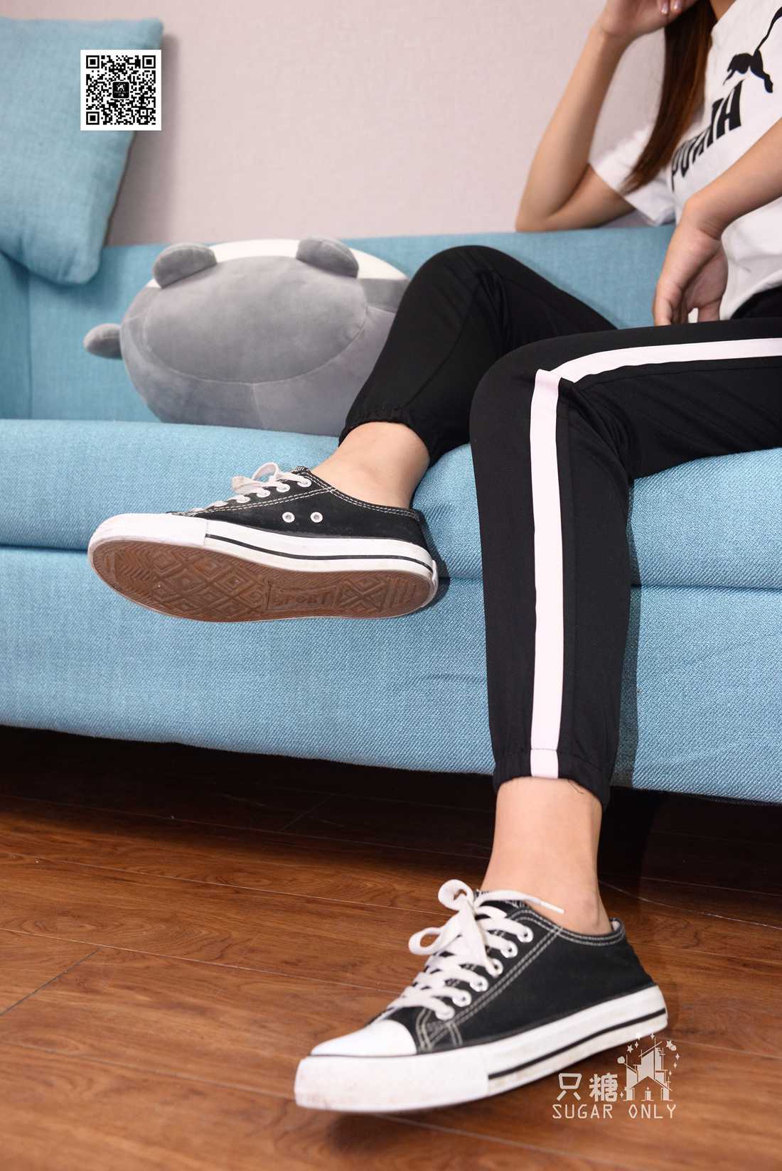 图片[12]-[只糖棉袜] NO.050 帆布鞋配黑色运动裤 在线浏览 – 速更版-美库