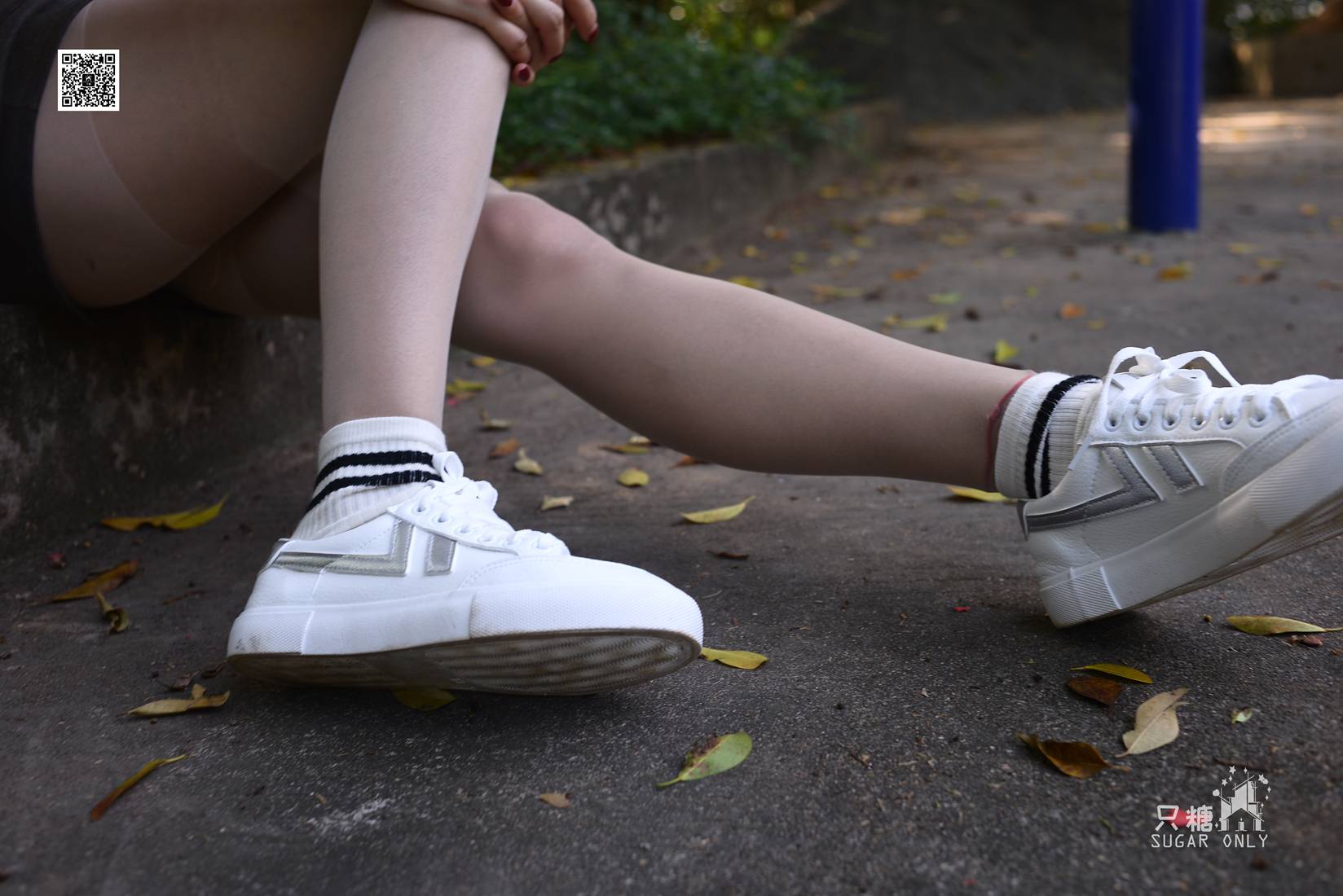 图片[39]-[只糖棉袜] NO.043 文文 包臀裙肉丝棉袜小白鞋 在线浏览 – 速更版-美库