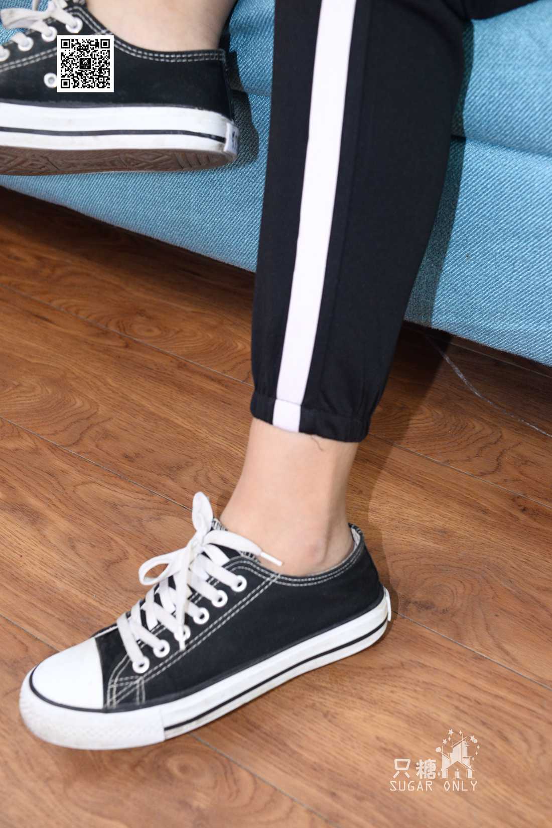 图片[124]-[只糖棉袜] NO.050 帆布鞋配黑色运动裤 在线浏览 – 速更版-美库