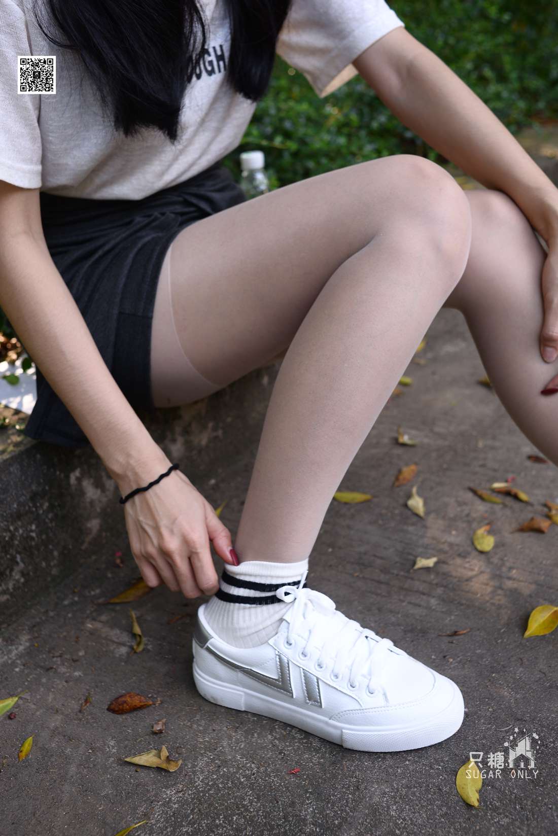 图片[126]-[只糖棉袜] NO.043 文文 包臀裙肉丝棉袜小白鞋 在线浏览 – 速更版-美库